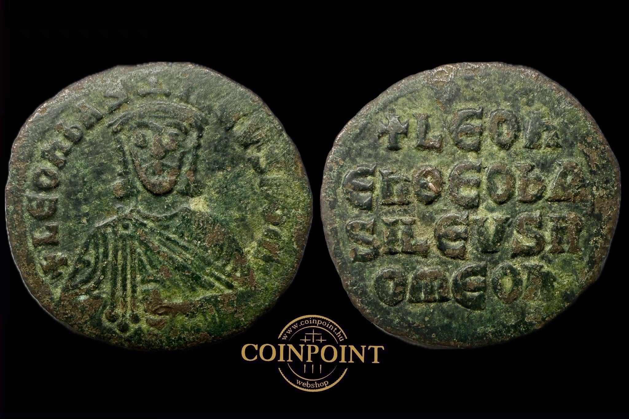  VI. Leo (i.sz.886-912) follis Konstantinápoly  Sear 1729 