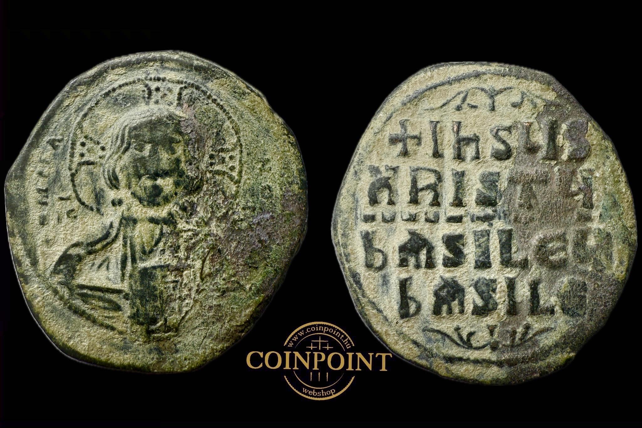  Anonim Follis II.Basil és VIII.Constantine (976-1025)Konstantinapoly  Sear 1818 