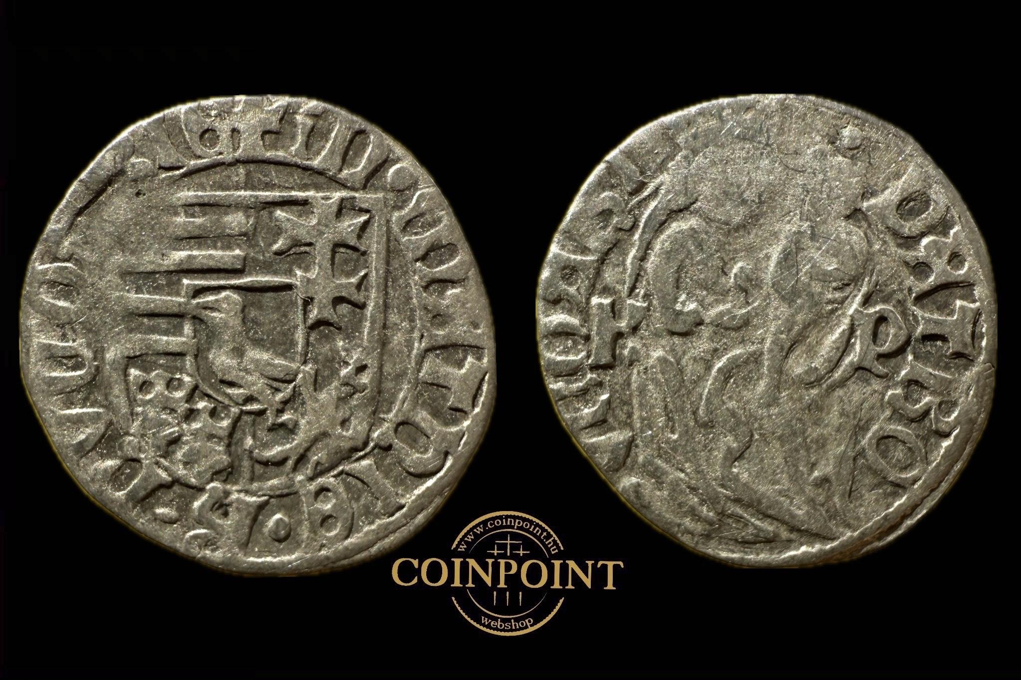  I. Mátyás dénár ÉH-565/b  dénár K-P 