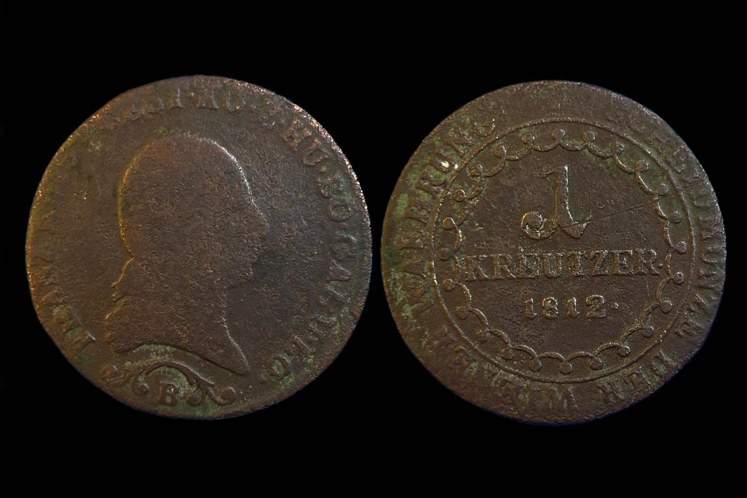 Franz 1 kreutzer (1812)B