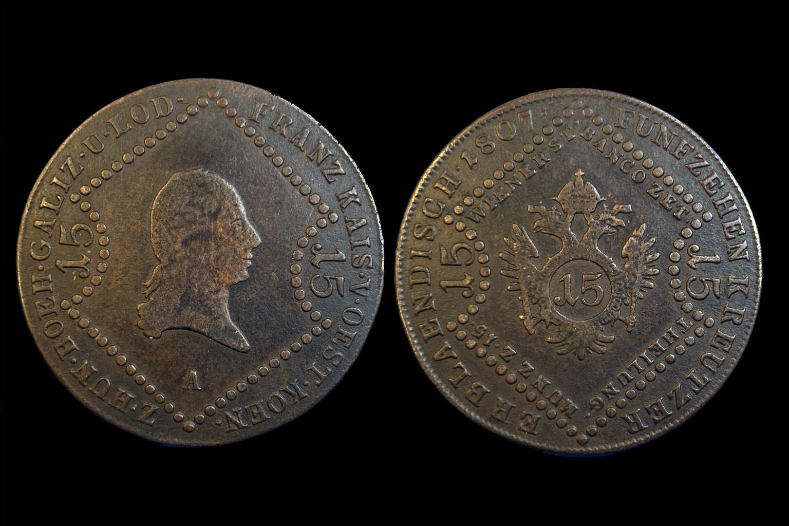 Franz 15 kreutzer (1807)A