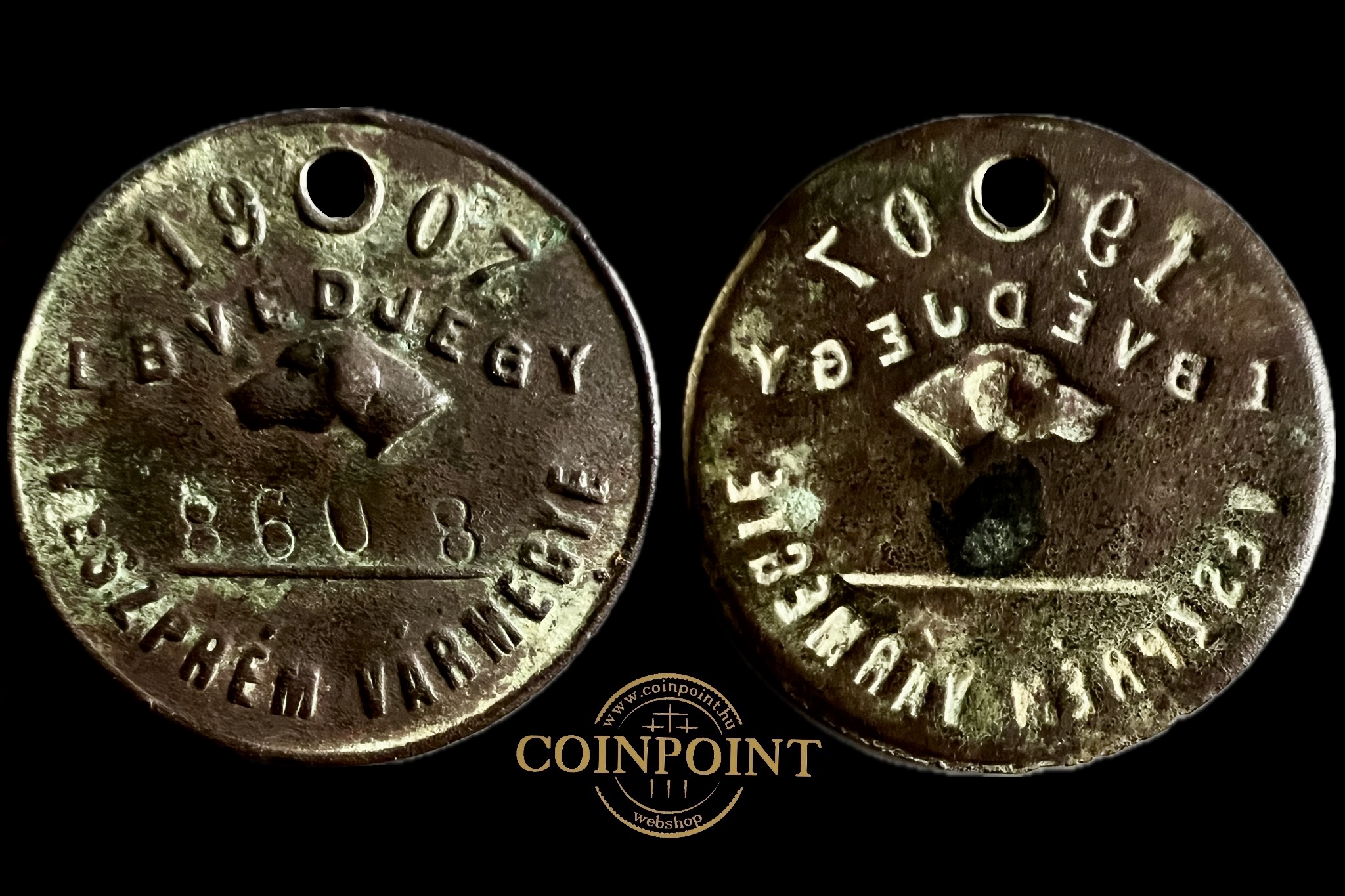 Kutya bárca Veszprém vármegye (1907)