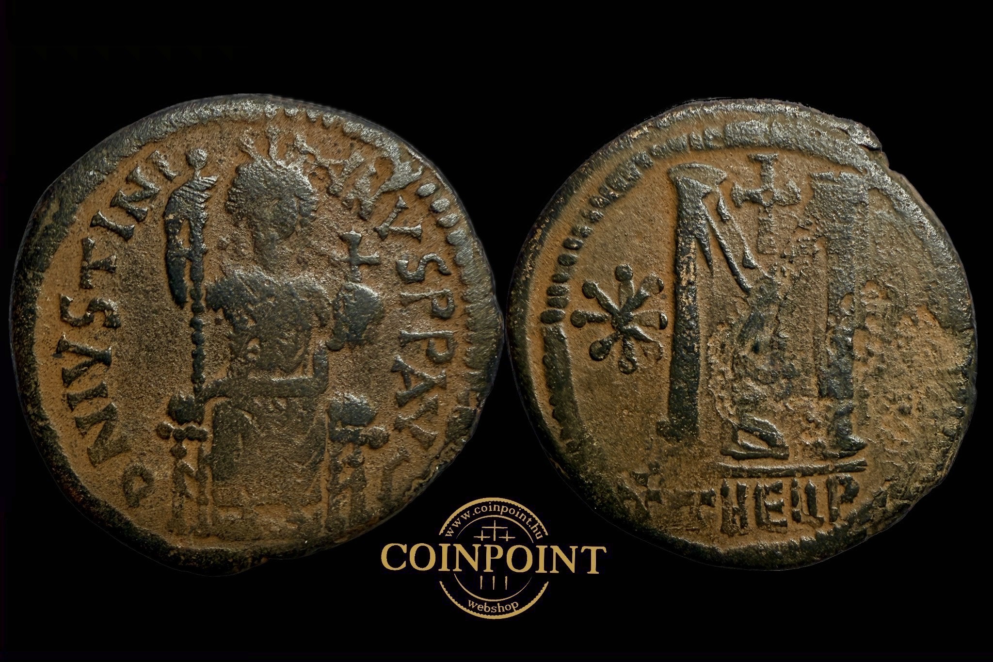 I. Justinian follis (527-565) Antiókia