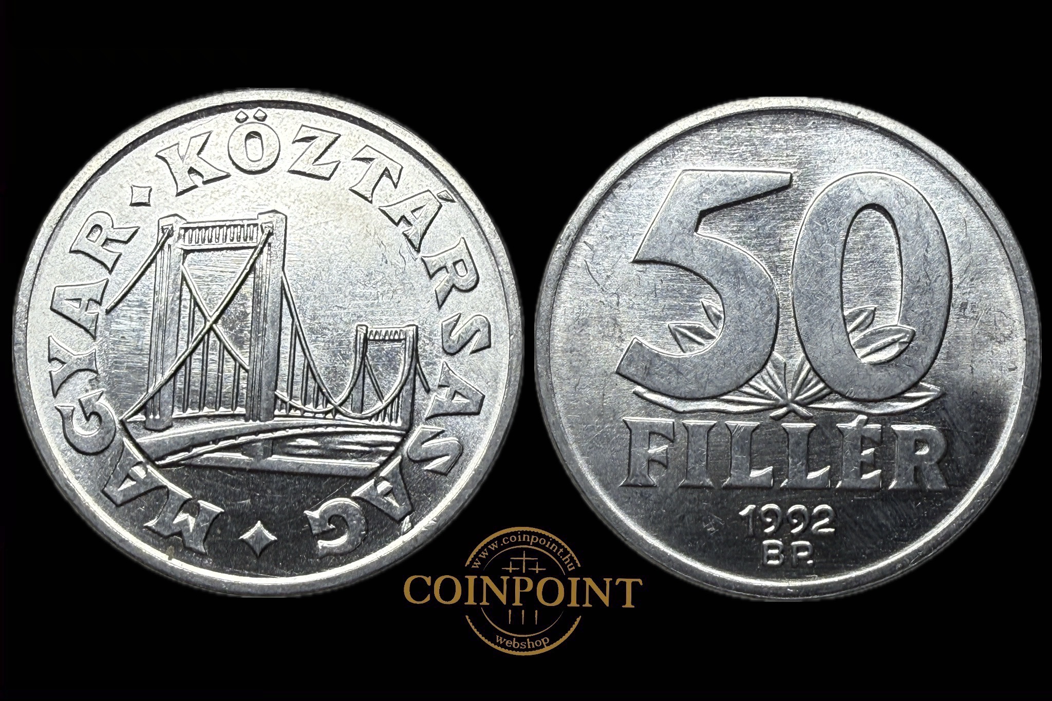 Magyar Köztársaság 50 fillér (1992)UNC