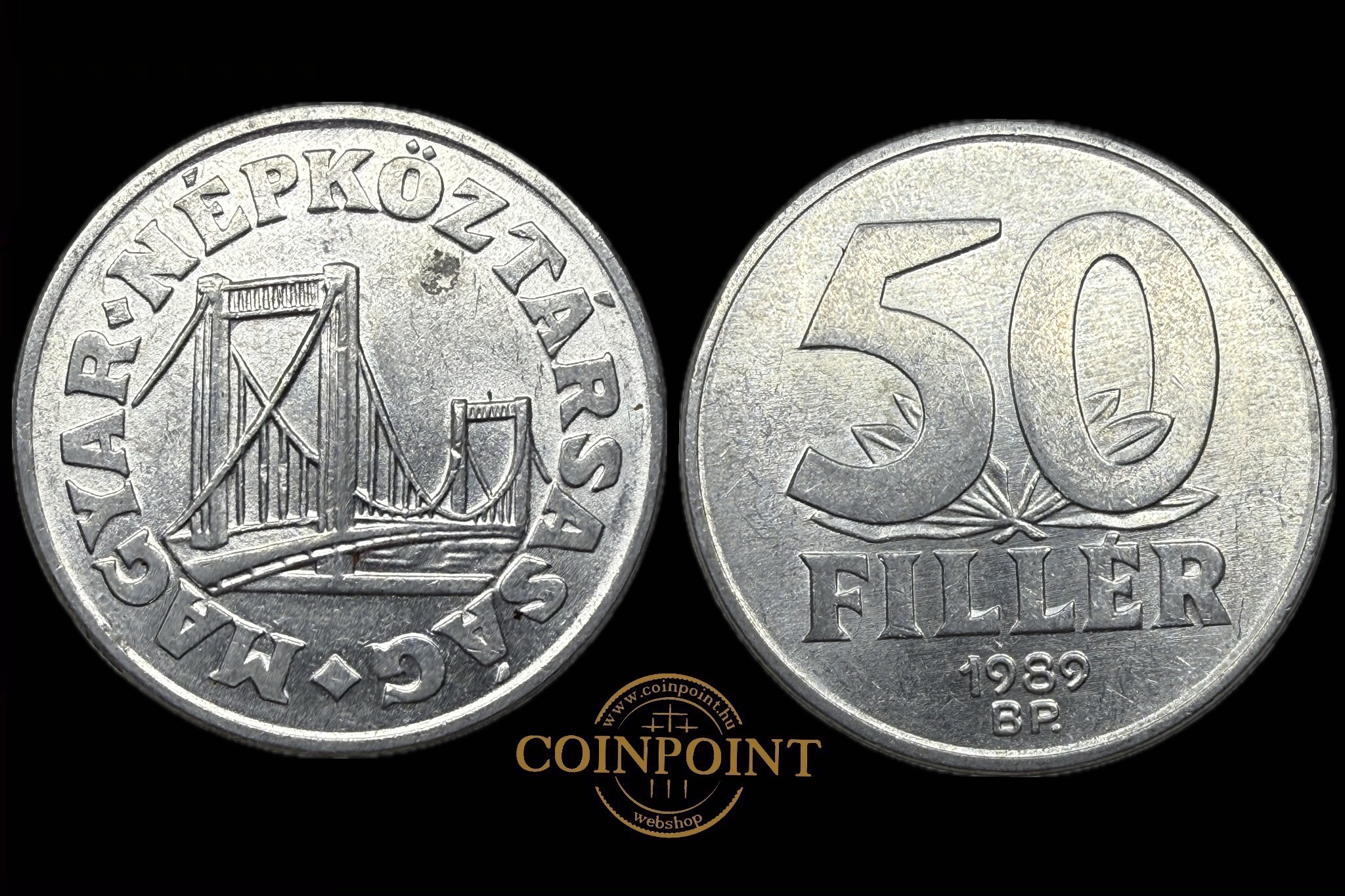 Magyar Köztársaság 50 fillér (1989)