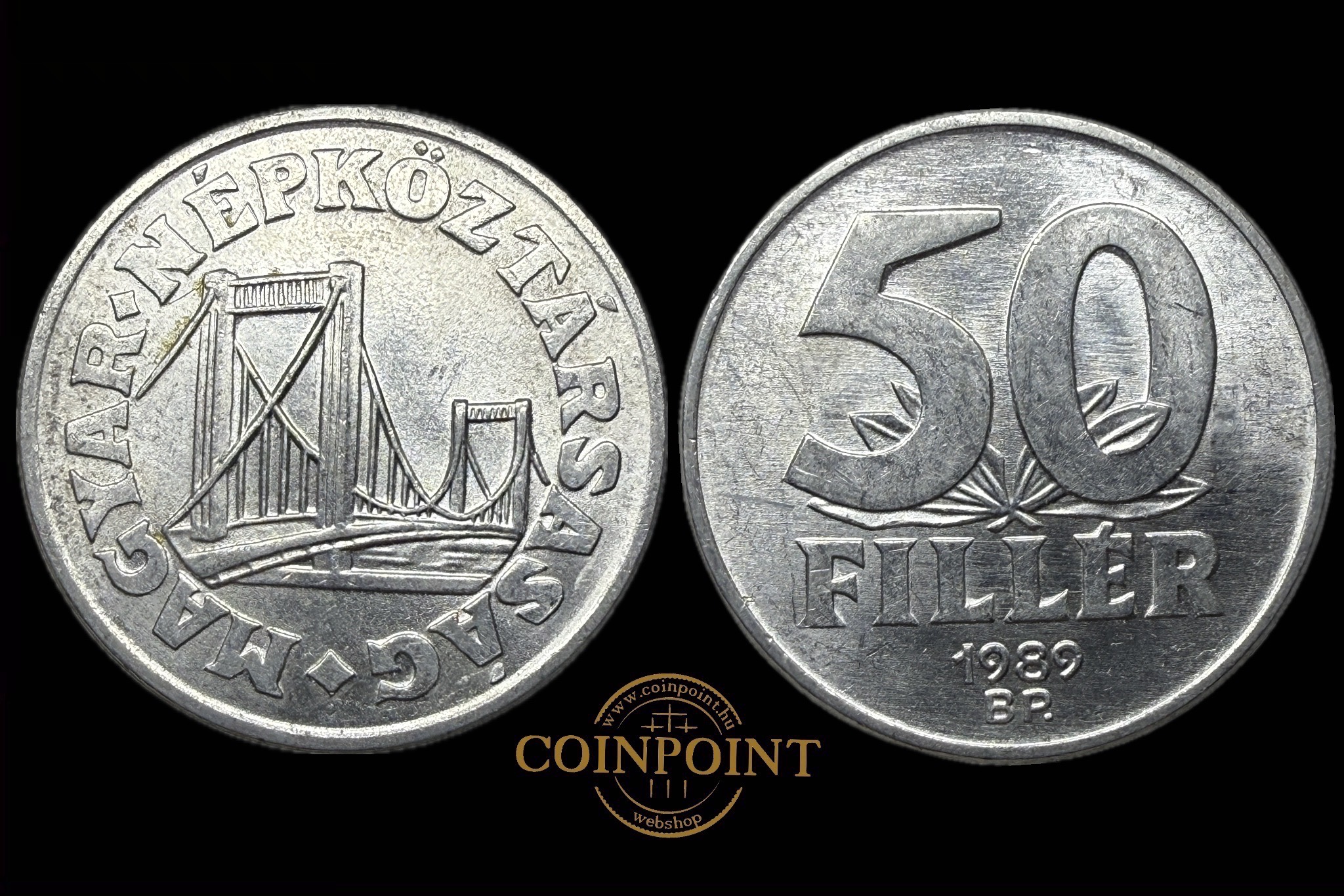 Magyar Köztársaság 50 fillér (1989)