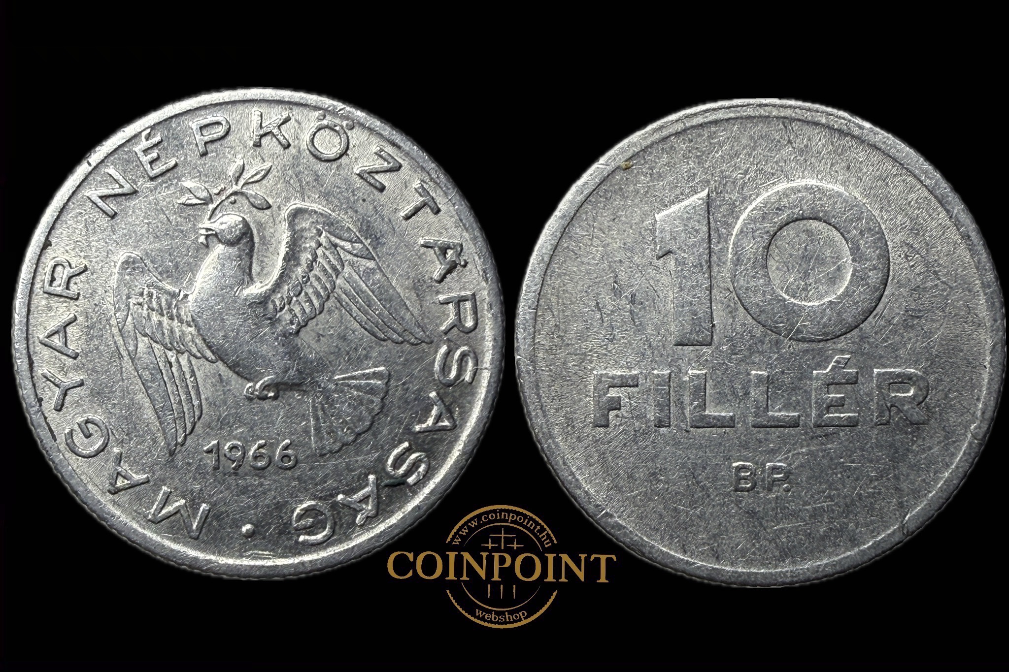 Magyar Köztársaság 10 fillér (1966)
