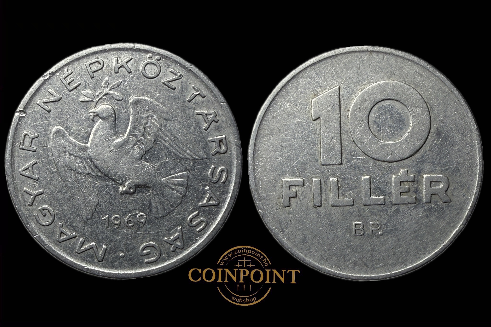 Magyar Köztársaság 10 fillér (1969)