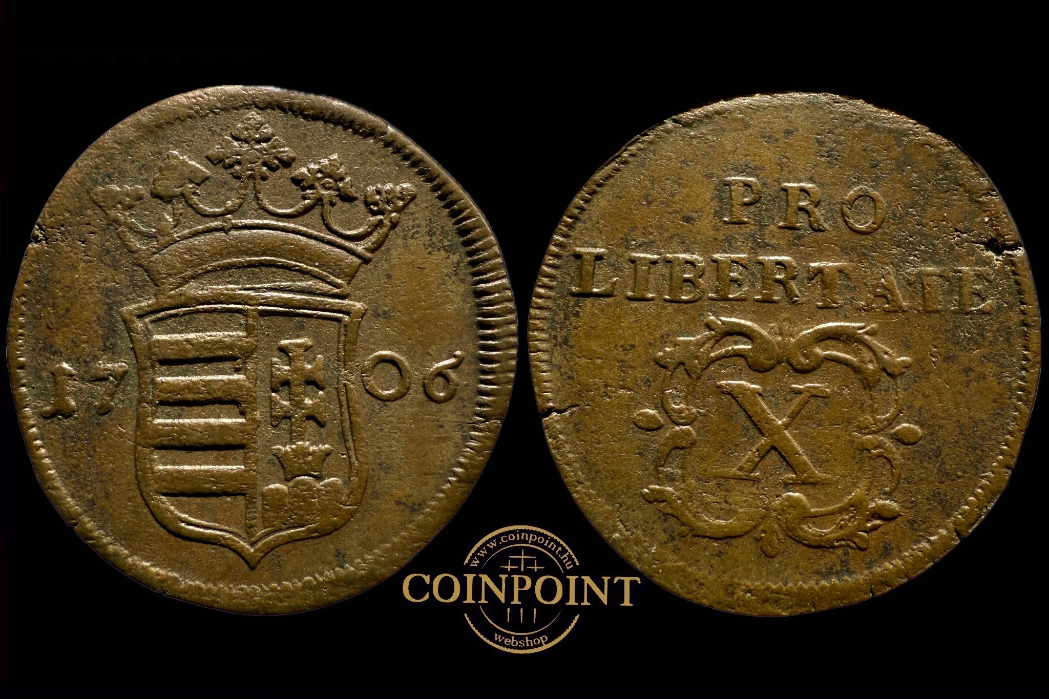 II. Rákóczi Ferenc X poltura (1706)