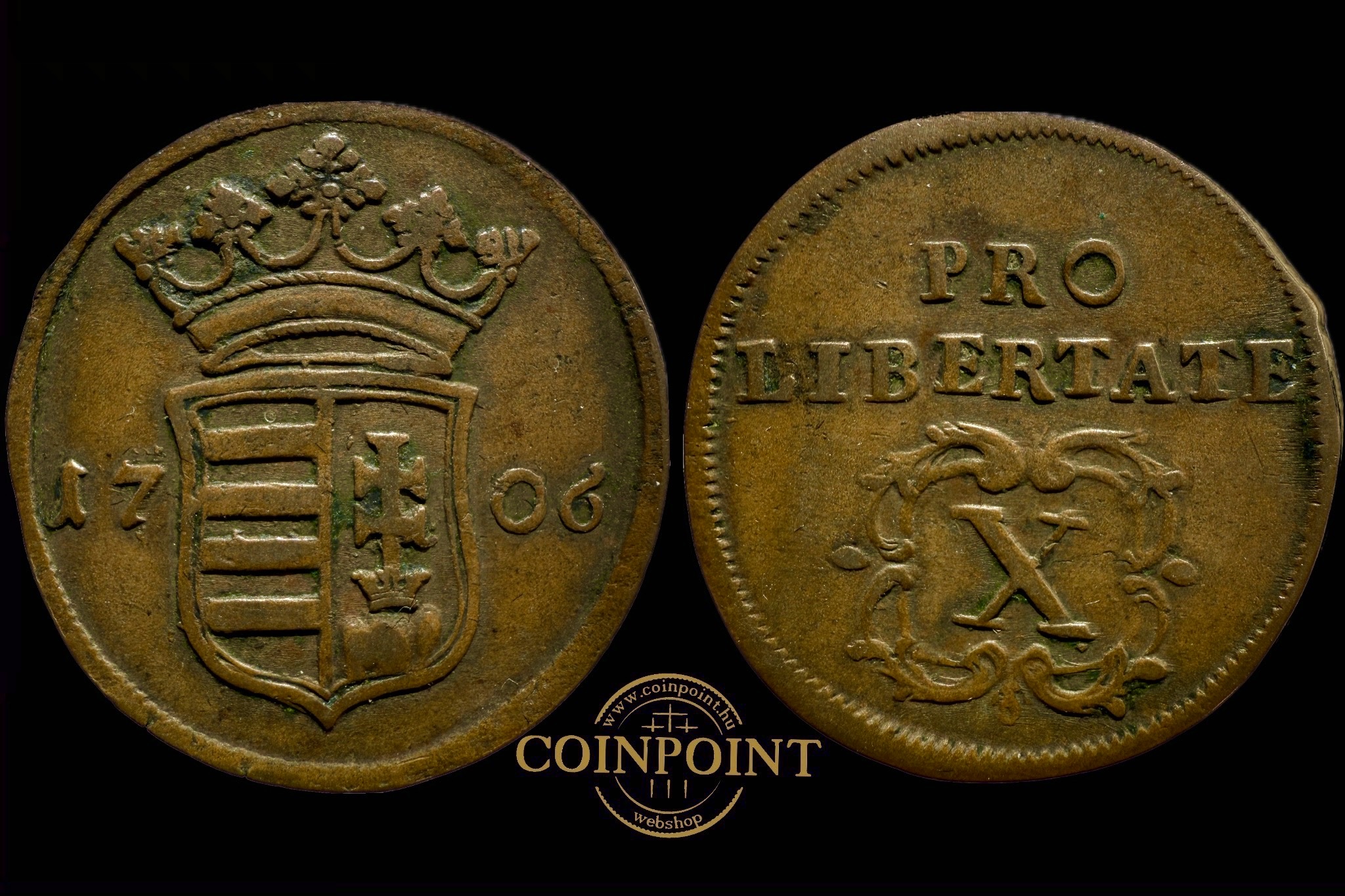 II. Rákóczi Ferenc X poltura (1705)