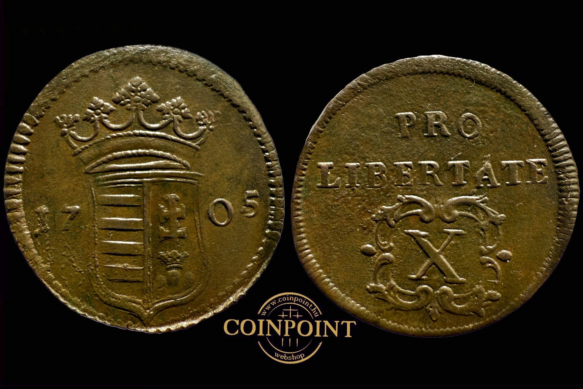 II. Rákóczi Ferenc X poltura (1705)