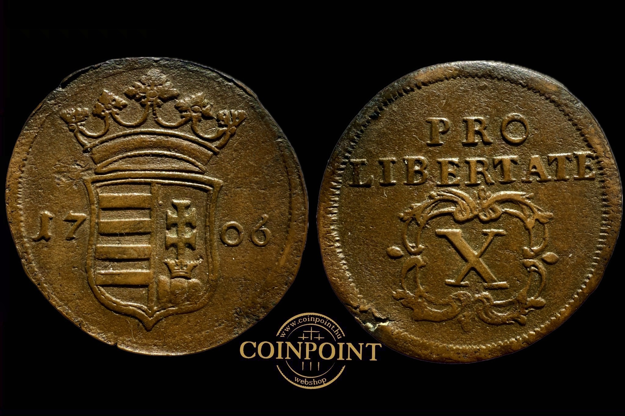 II. Rákóczi Ferenc X poltura (1706)