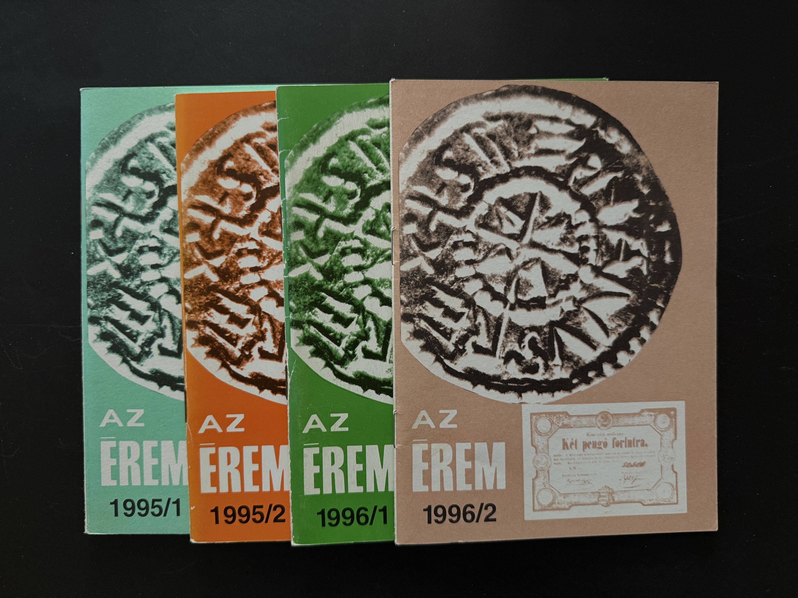 Az érem 1996/1/2, 1995/1/2 4 db