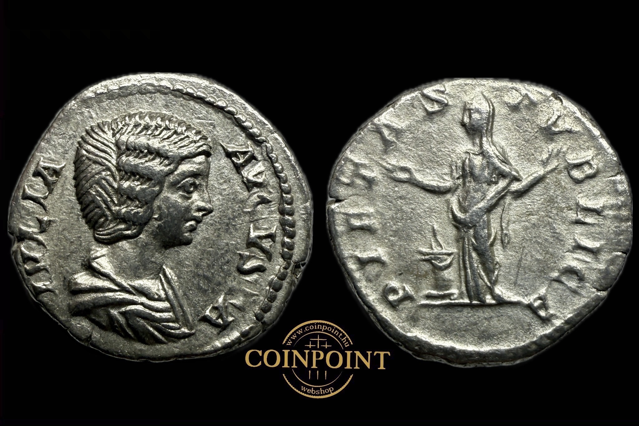 Julia Domna, Augusta (193-211)Dénár Róma RIC 574