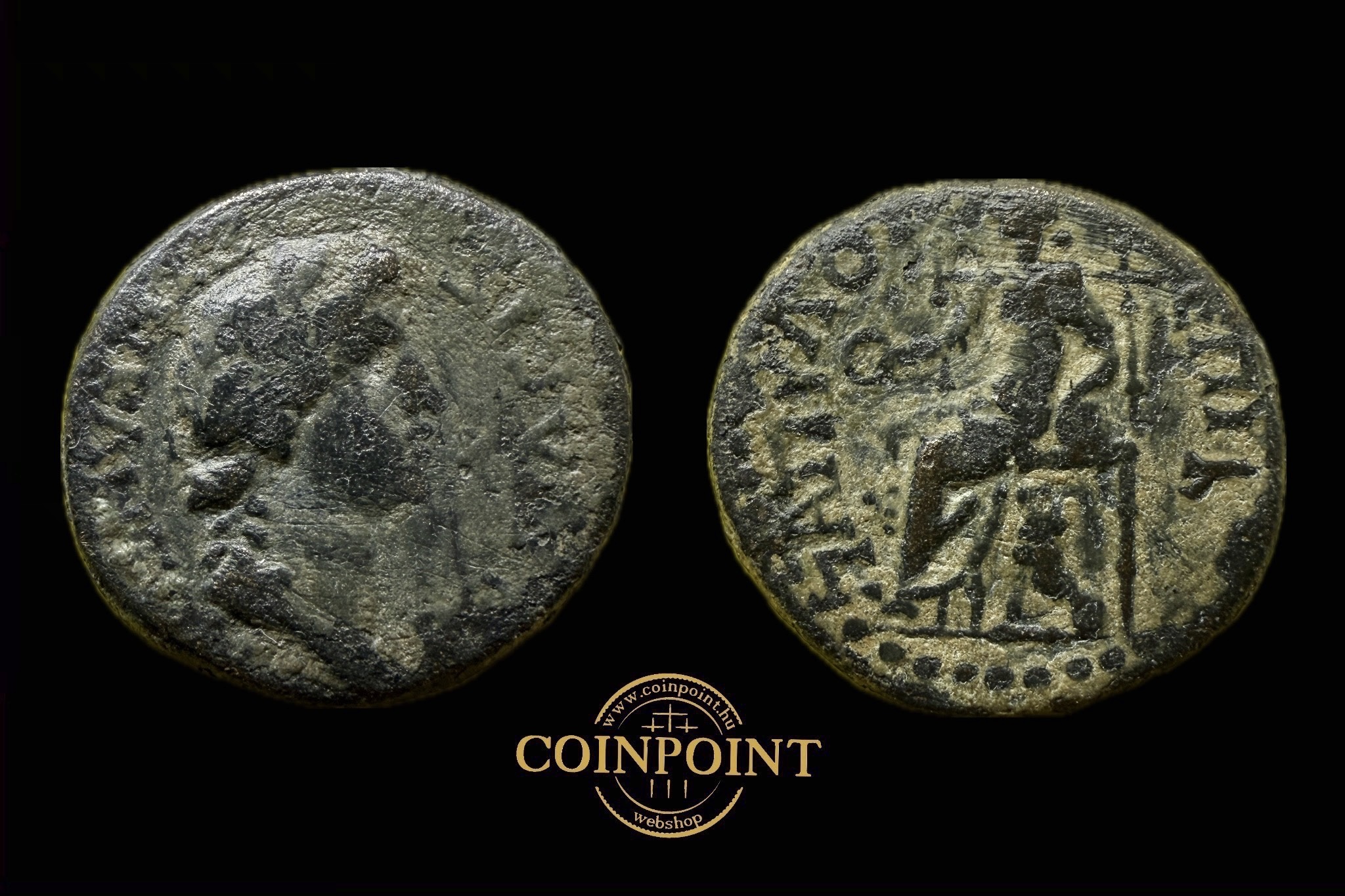 Lycaonia Ikonion ( i.sz 54-68) Nero idején AE