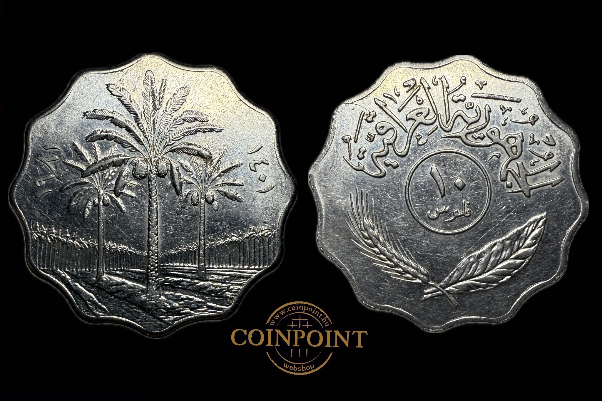 Irak 10 Fils 1981 KM 126