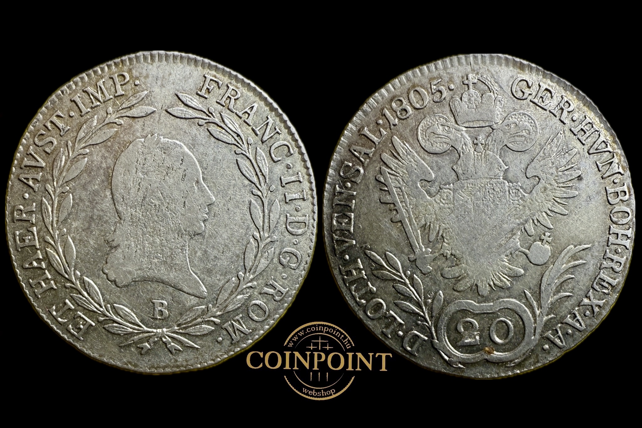 Ferenc 20 Krajcár 1805B