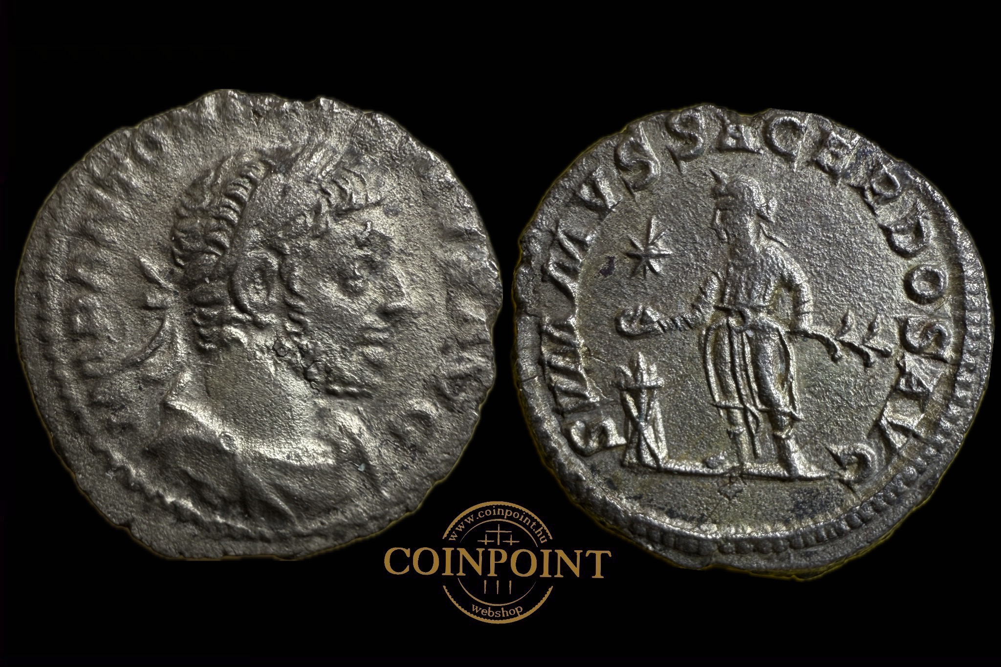 Elagabalus Dénár (i.sz.218-222)Róma