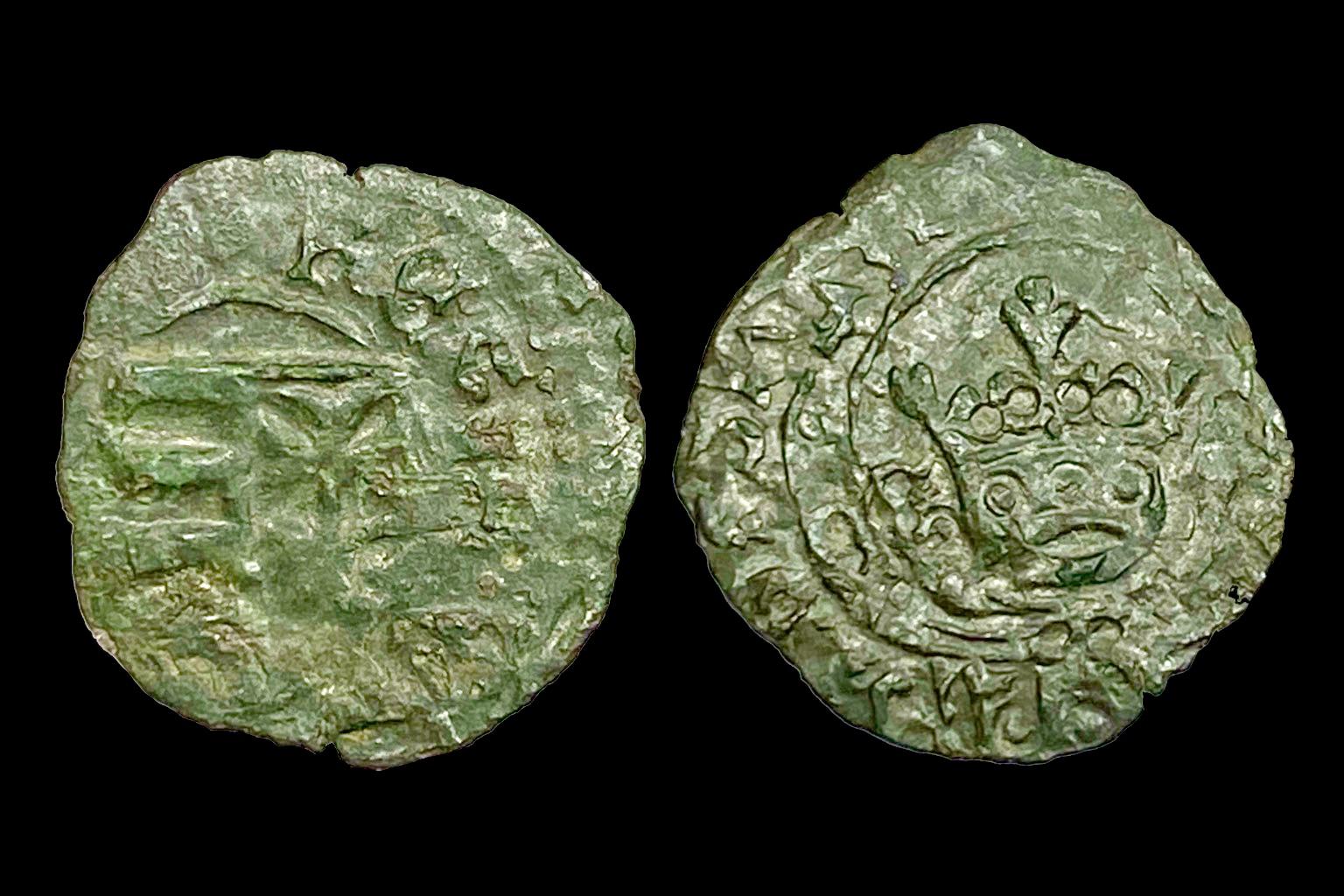 I. Ulászló dénár ÉH-471/x S-E (Schássburg) R!