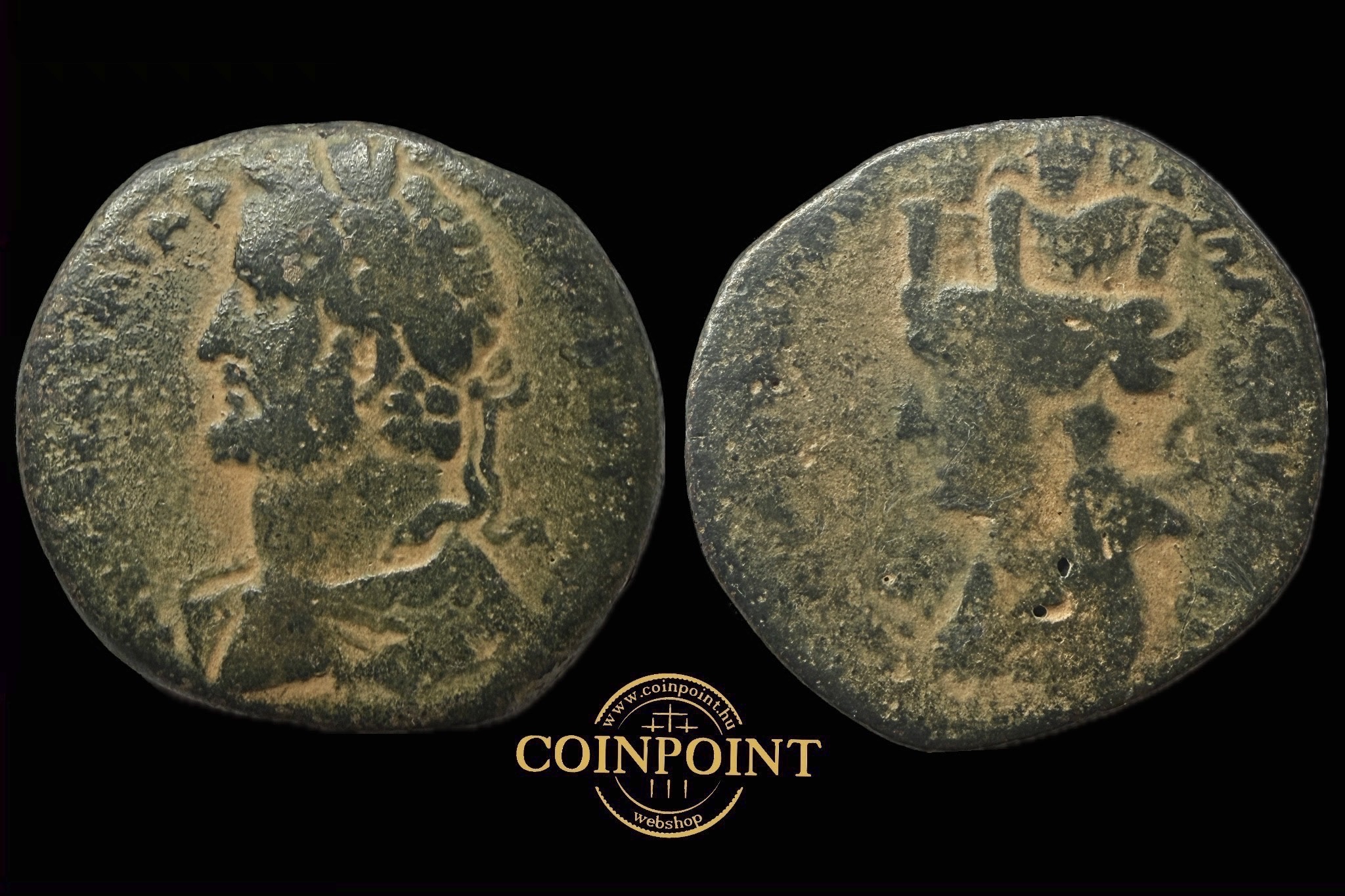 Antoninus (i.sz.138-161) Pius Syria Laodicea ad Mare AE