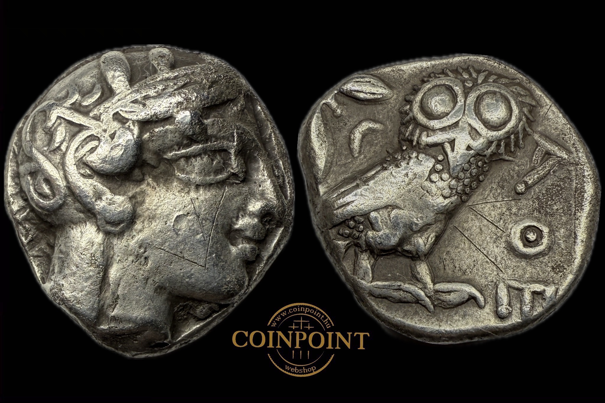 Athena Attica Tetradrachma (454-404)
