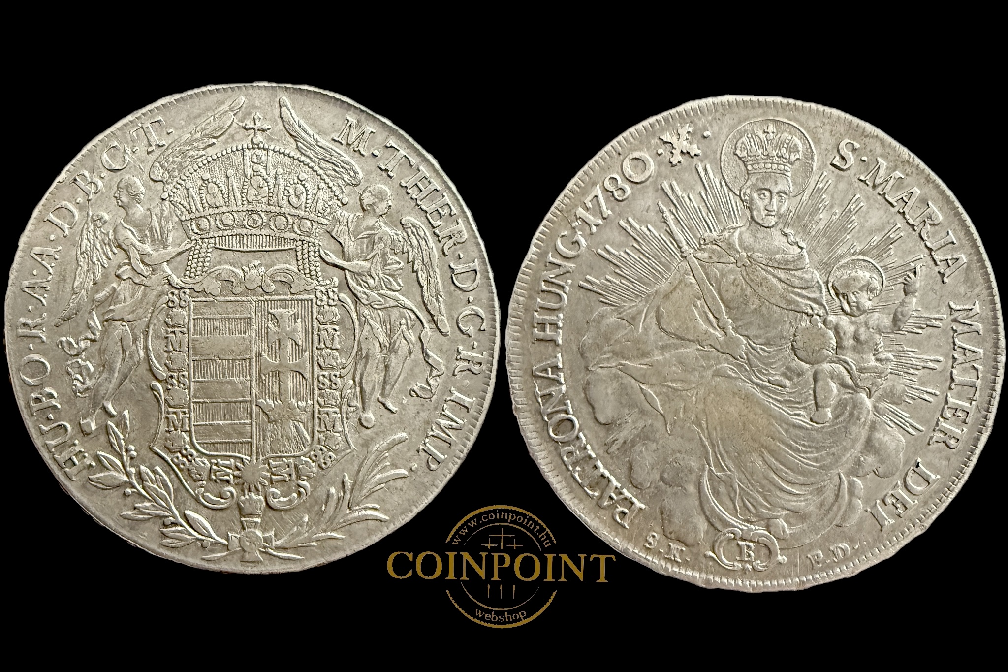 Mária Terézia (1780)SKPD B Éh-1228/b Tallér