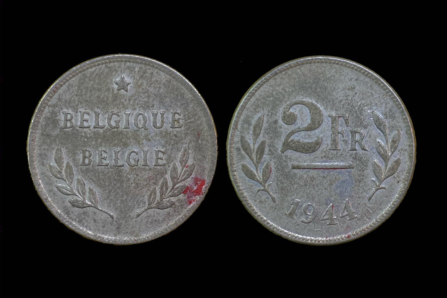 Belga 2 franc (1944) 
