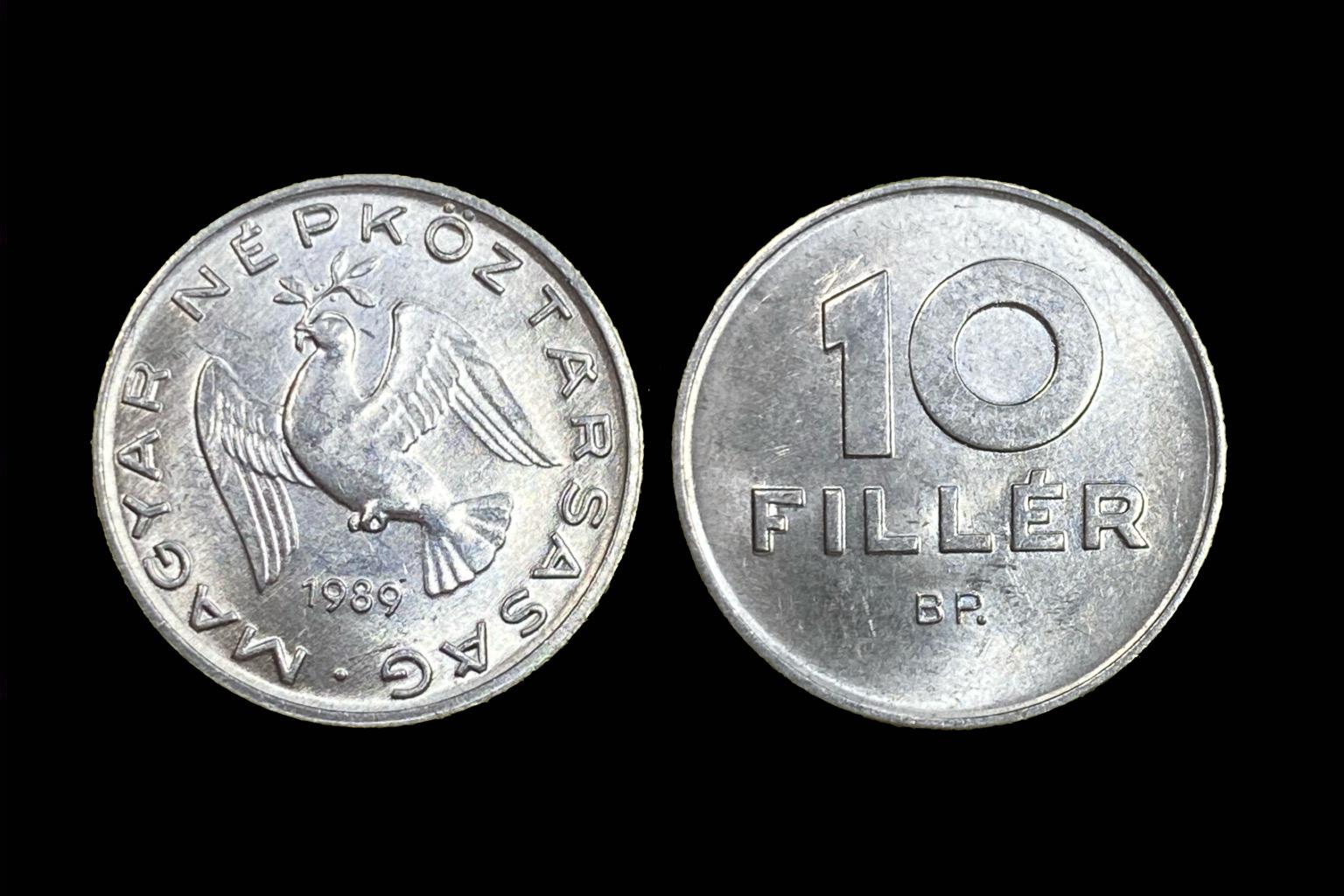 (1989) 10 fillér Adamo F3.2