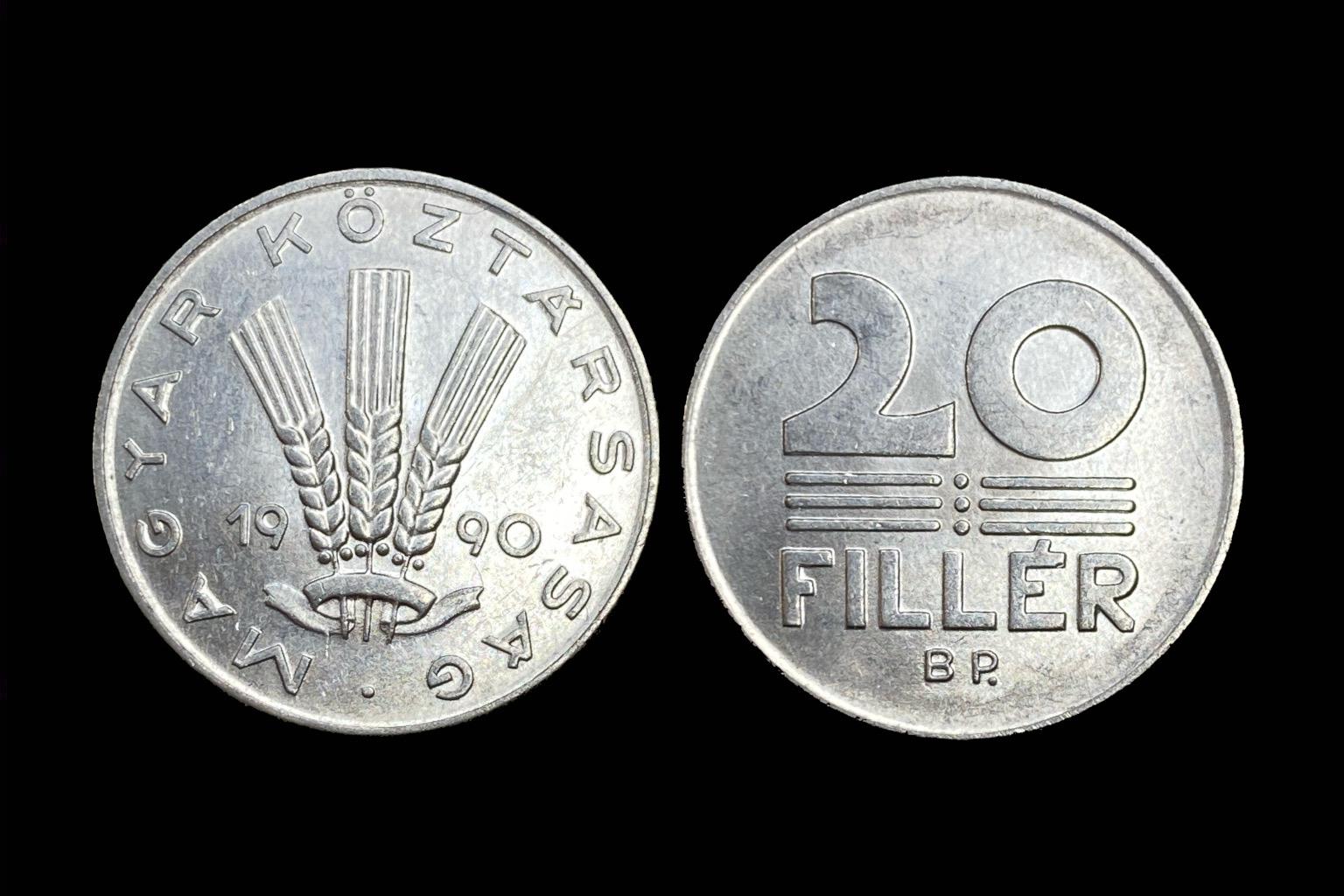 (1990) 20 fillér Adamo F4.3