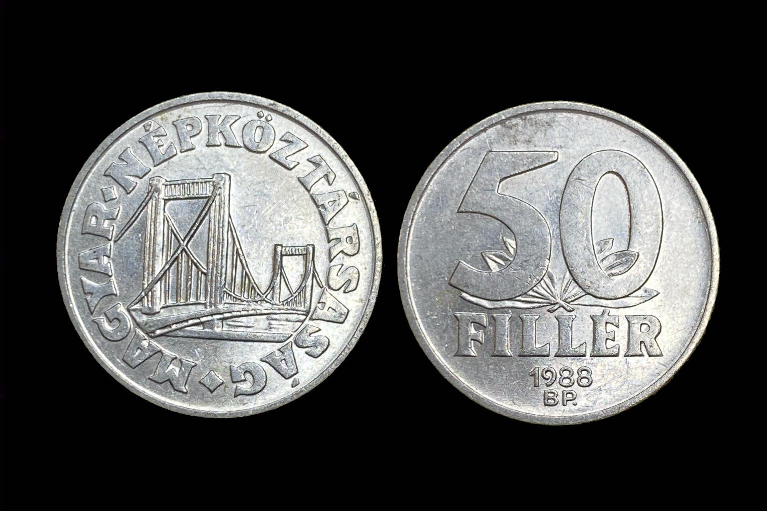 (1988) 50 fillér Adamo F5.2