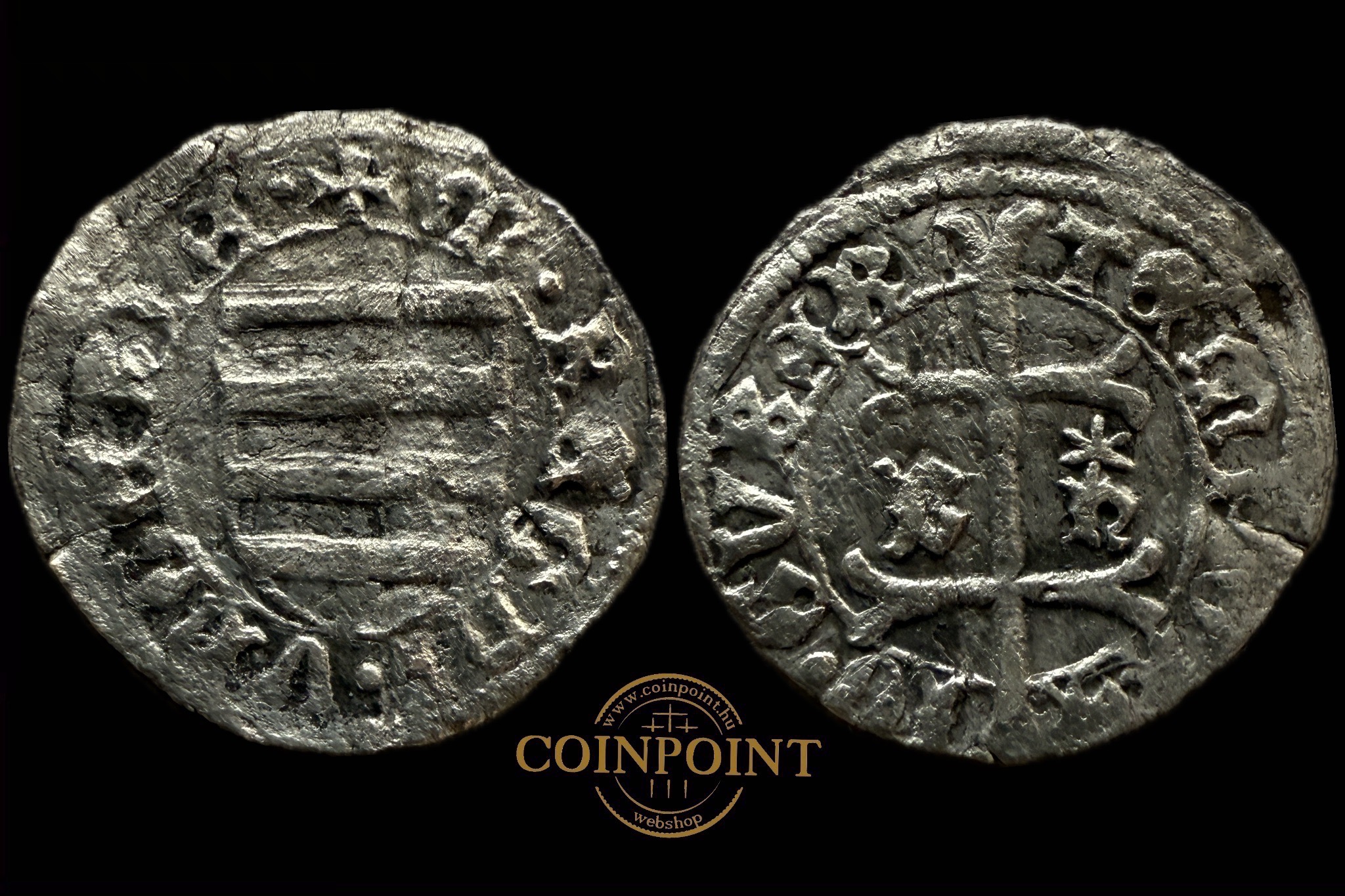 Hunyadi János dénár Éh-485