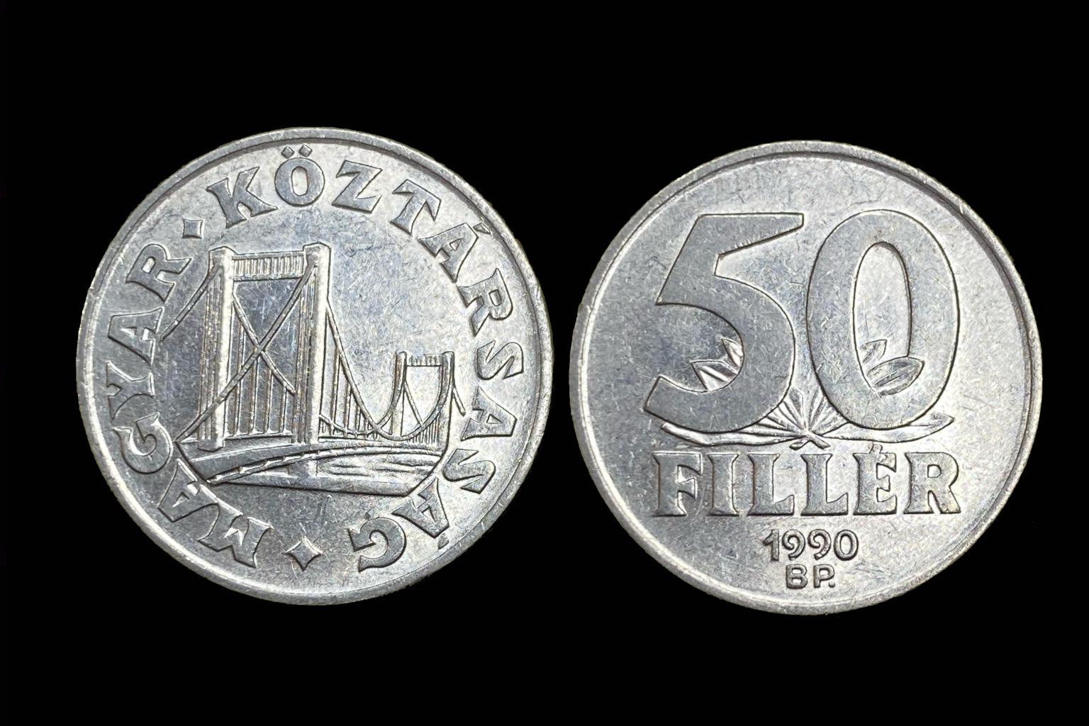 (1990) 50 fillér Adamo F5.2