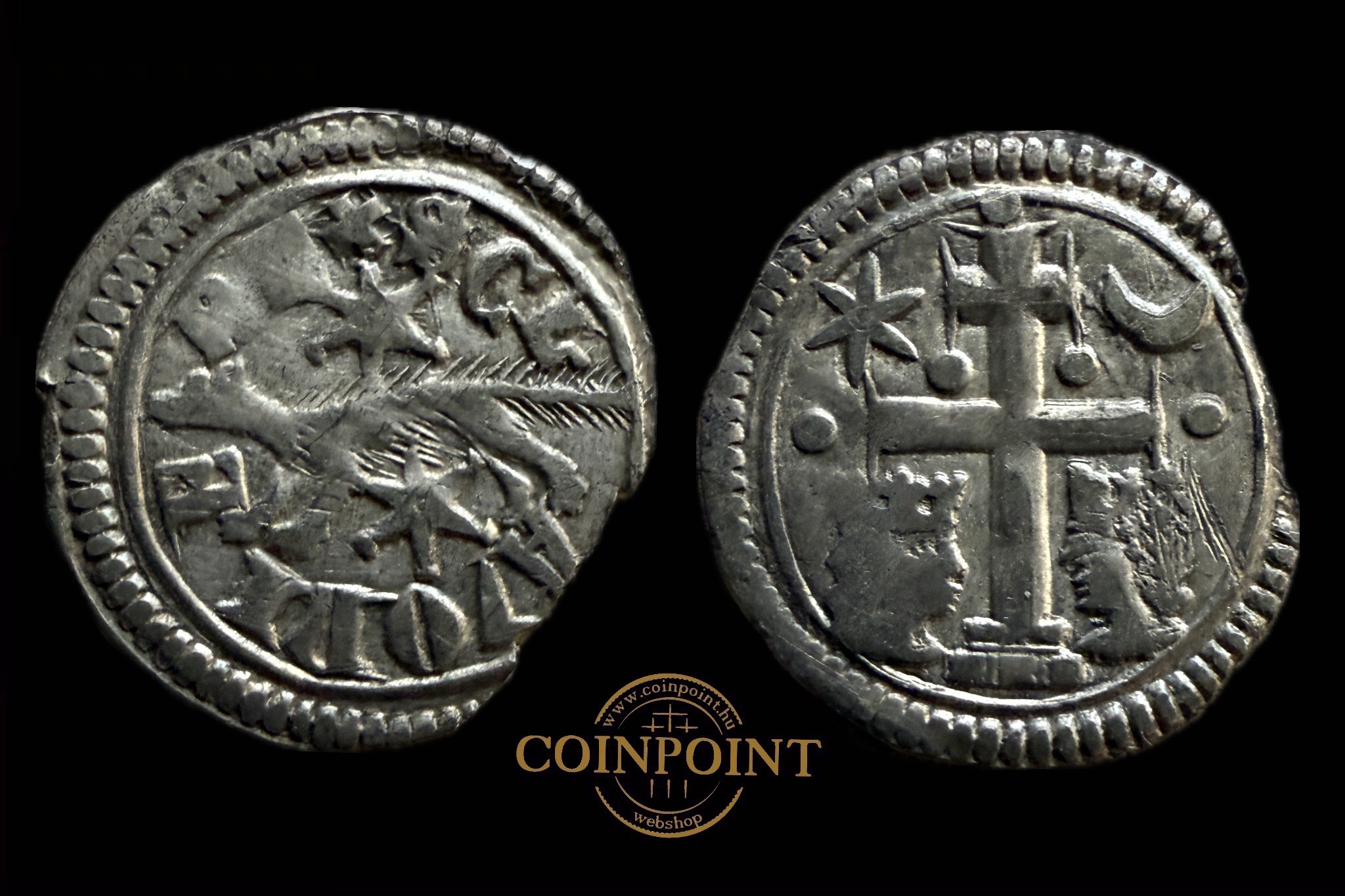 Szlavónia obolus IV.Béla (1235-1270) ÉhSz-5