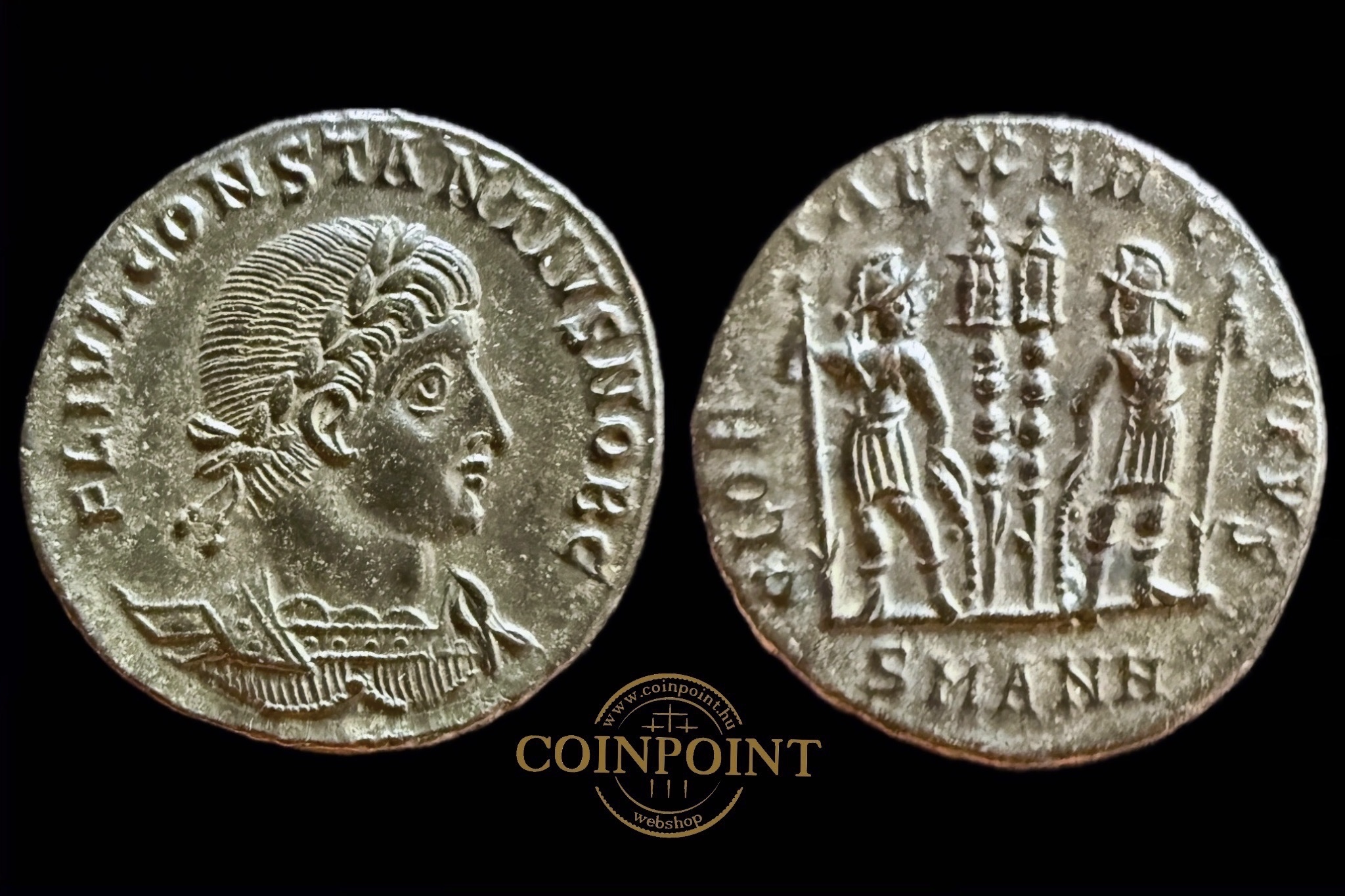 II.Constantius Ae (i.sz.316-337) RIC 88 Antiókia