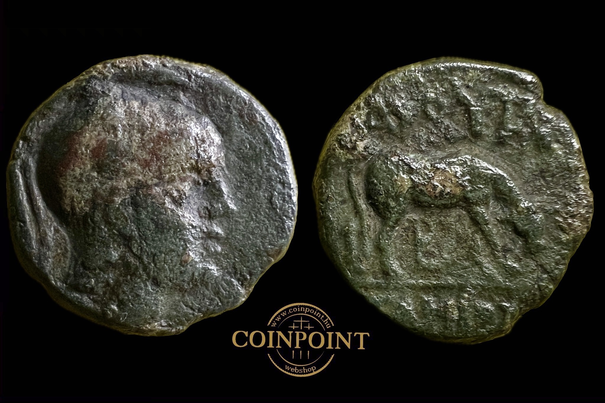 Thessaly Atrax Æ (i.e 4sz.) BCD Thessaly II 58.11-2