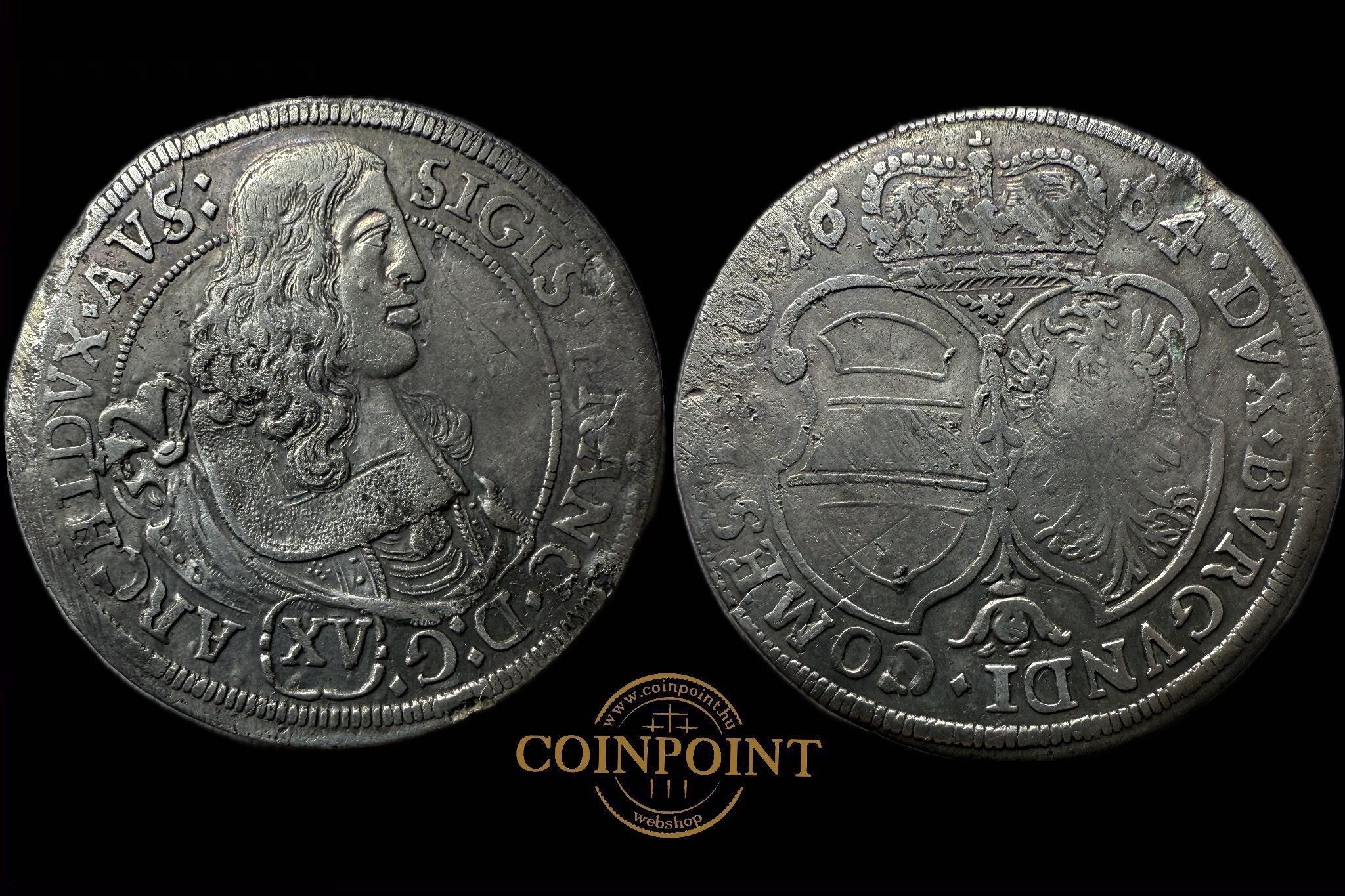 Sigmund Franz Ausztria hercege (1664) XV. krajcár Hall