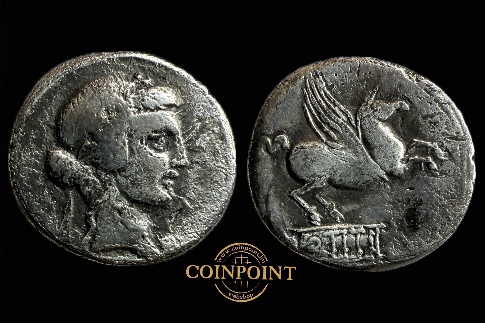 Titius Q Titius (i.e.90) Denar Crawford 341/2