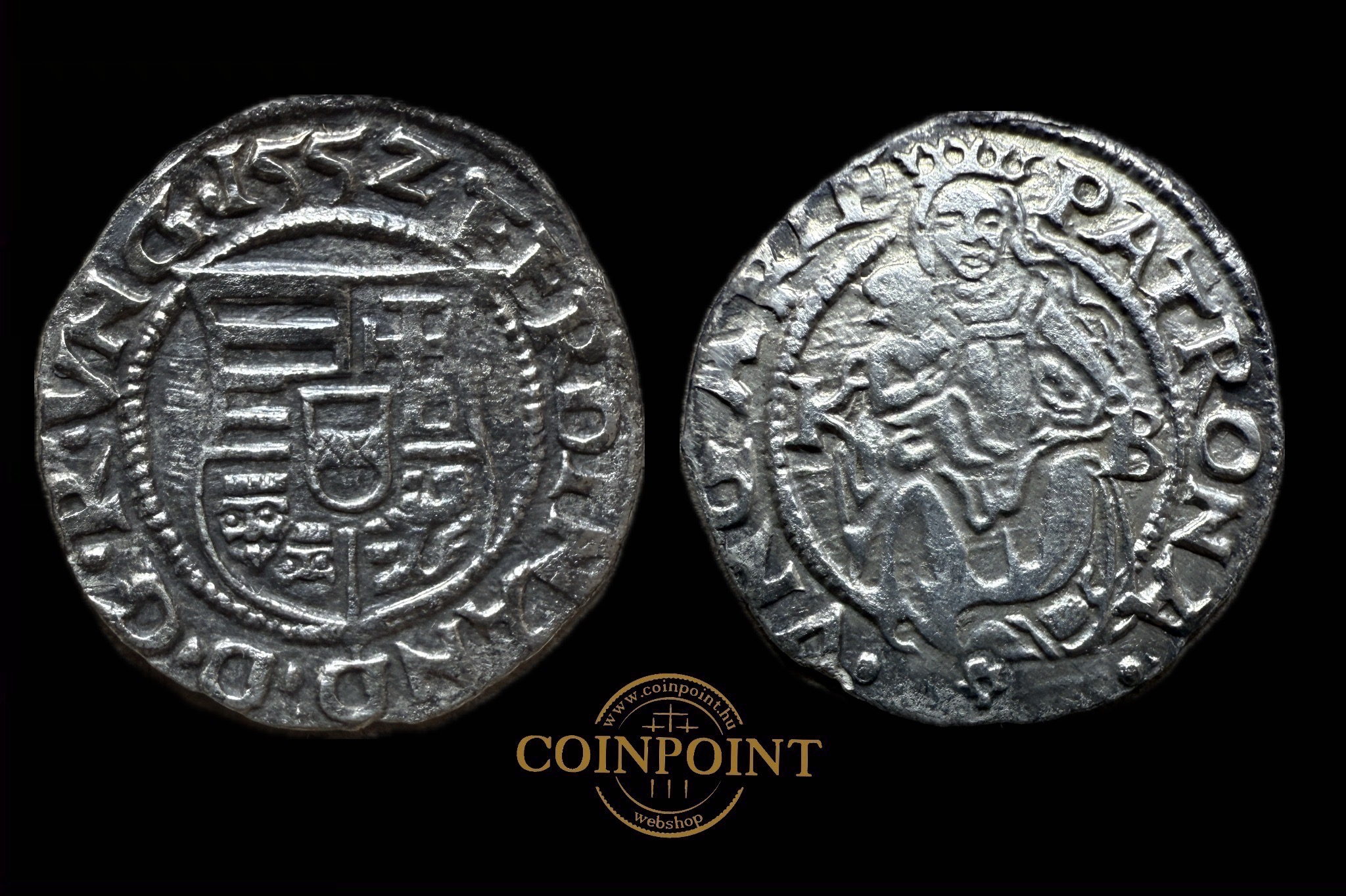 I.Ferdinánd 1552 K-B Dénár 