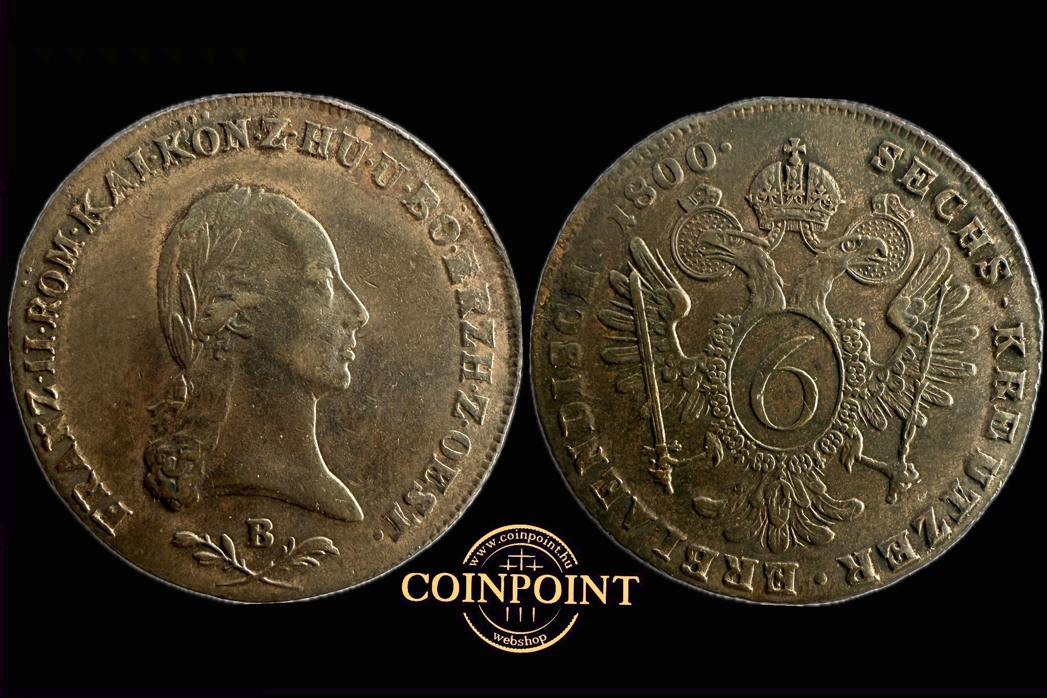 Ferenc 6 Krajcár (1800)B Adamo C5