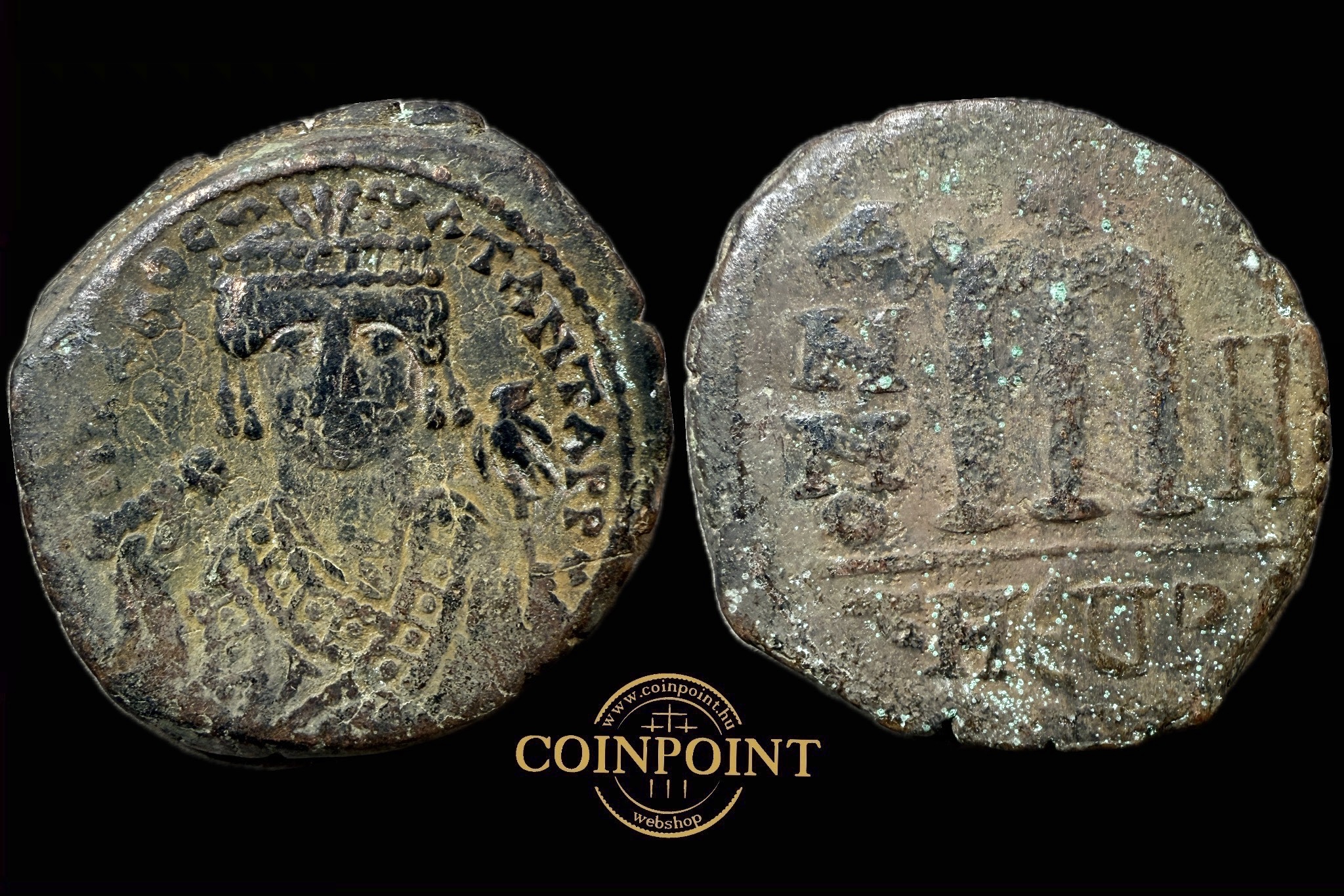 MARCUS TIBERIUS (582-602) Follis Theoupolis (Antioch)