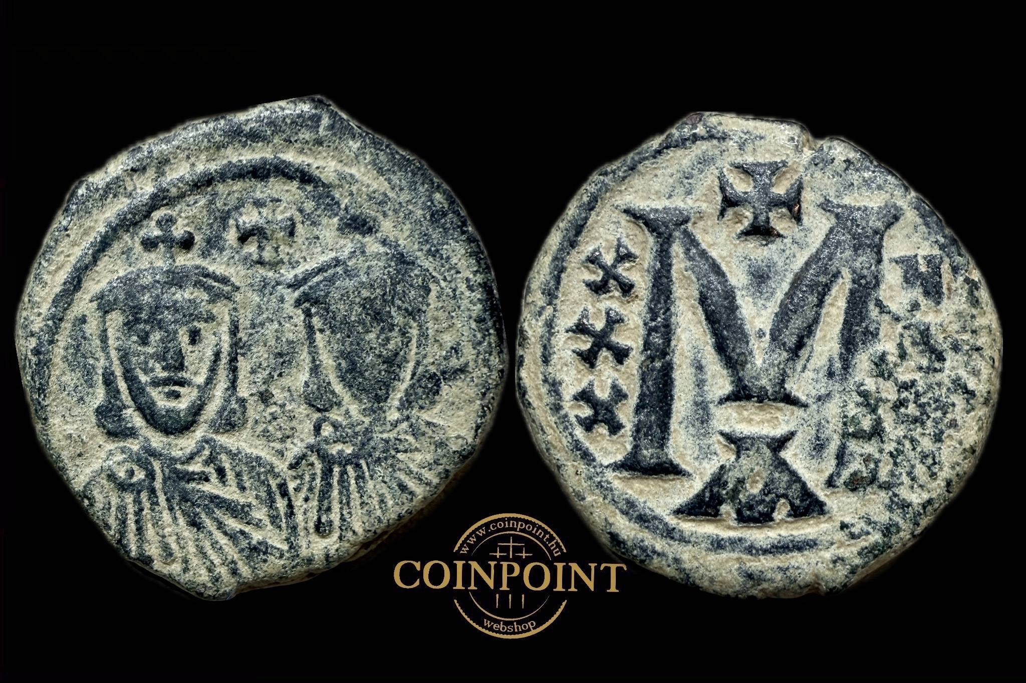 II.MICHAEL AMORIANUS és THEOPHILUS (820-829)Konstantinoply Follis