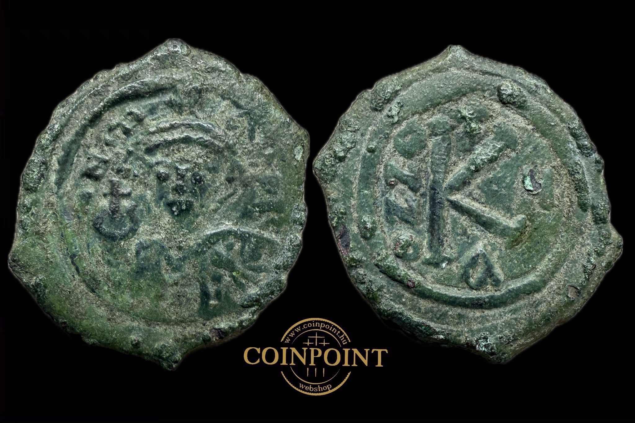 II.Justin (565-578) 1/2 Follis