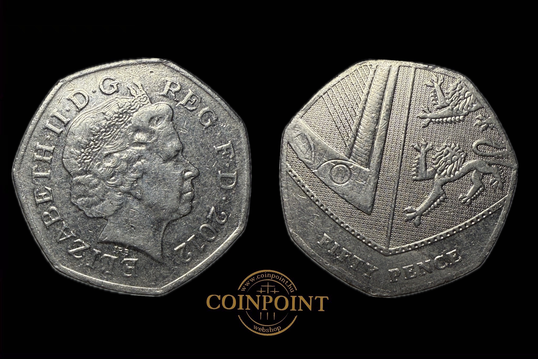 Anglia 2012 50 Pence