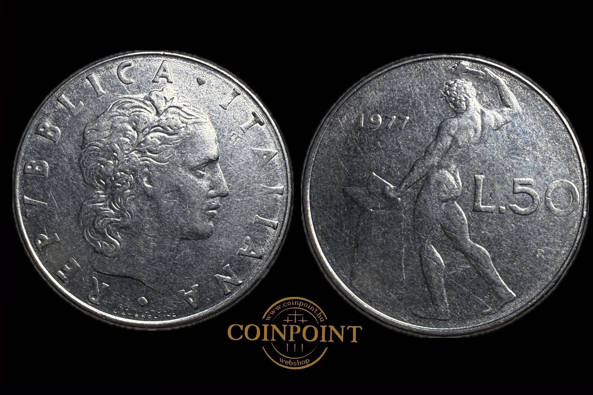 Olaszország 1 Líra 1977