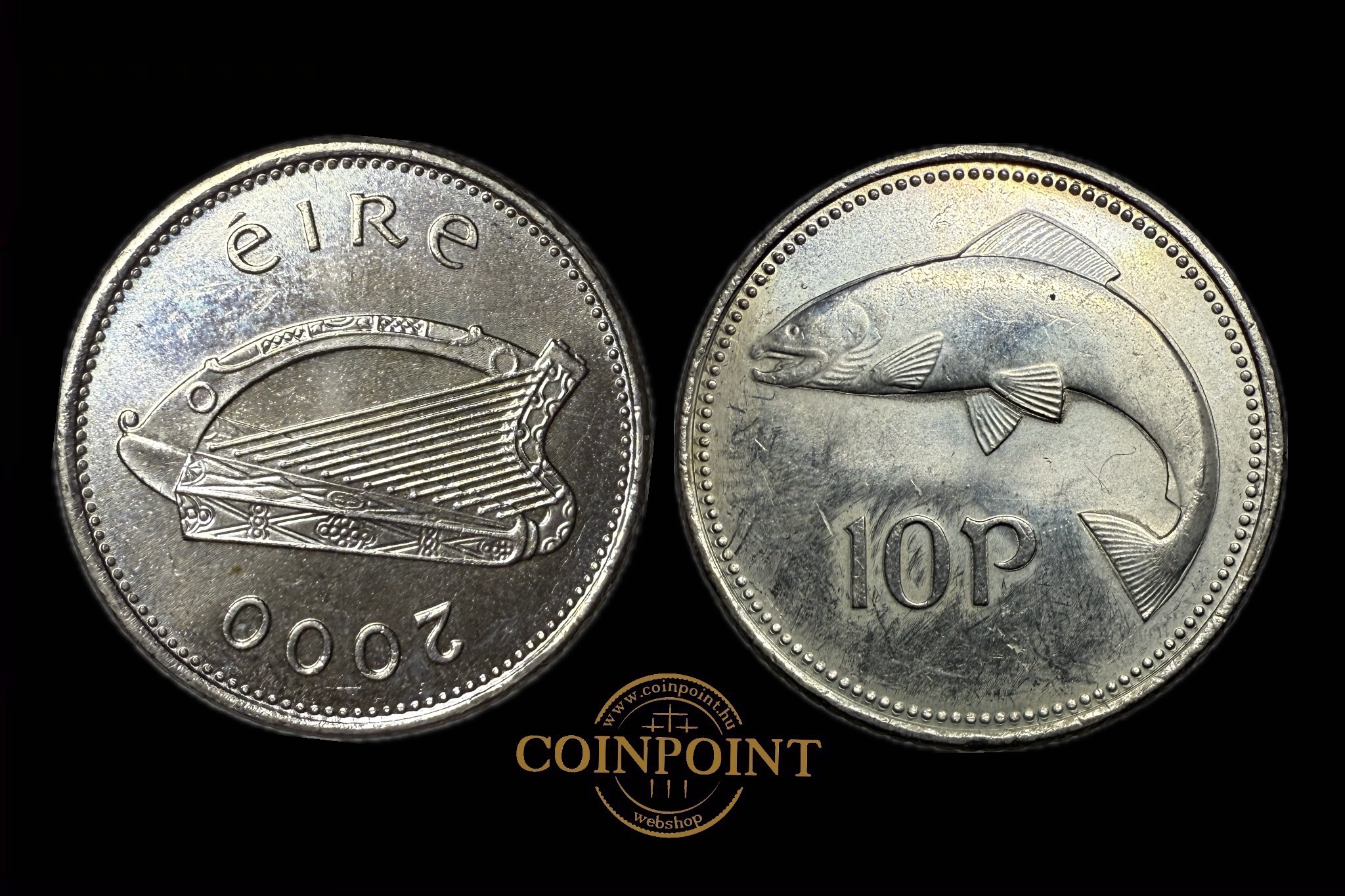 Írország 10 Pence 2000 KM29