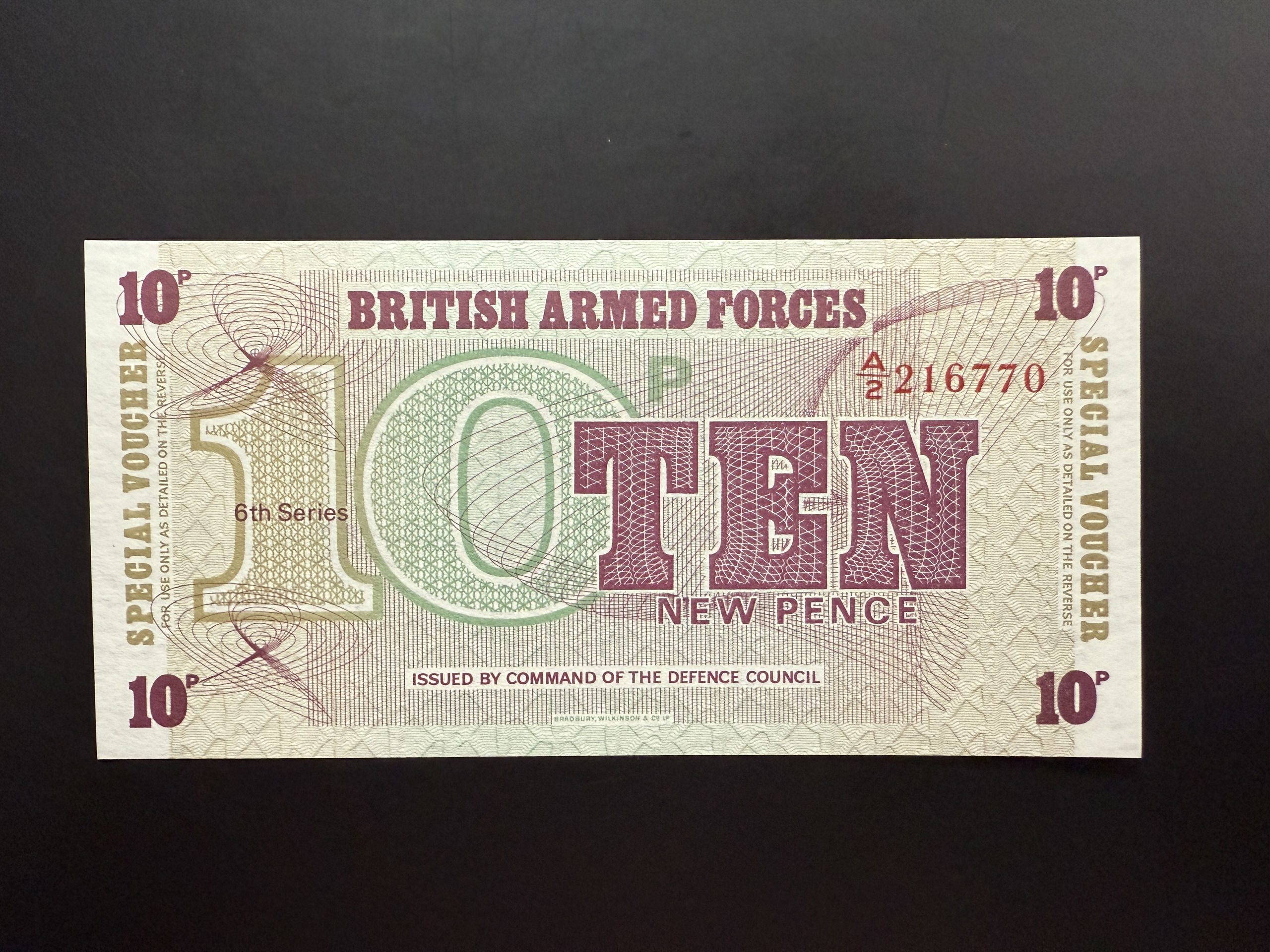 GREAT BRITAIN 10 New Pence ND (1972) (P.M48) UNC