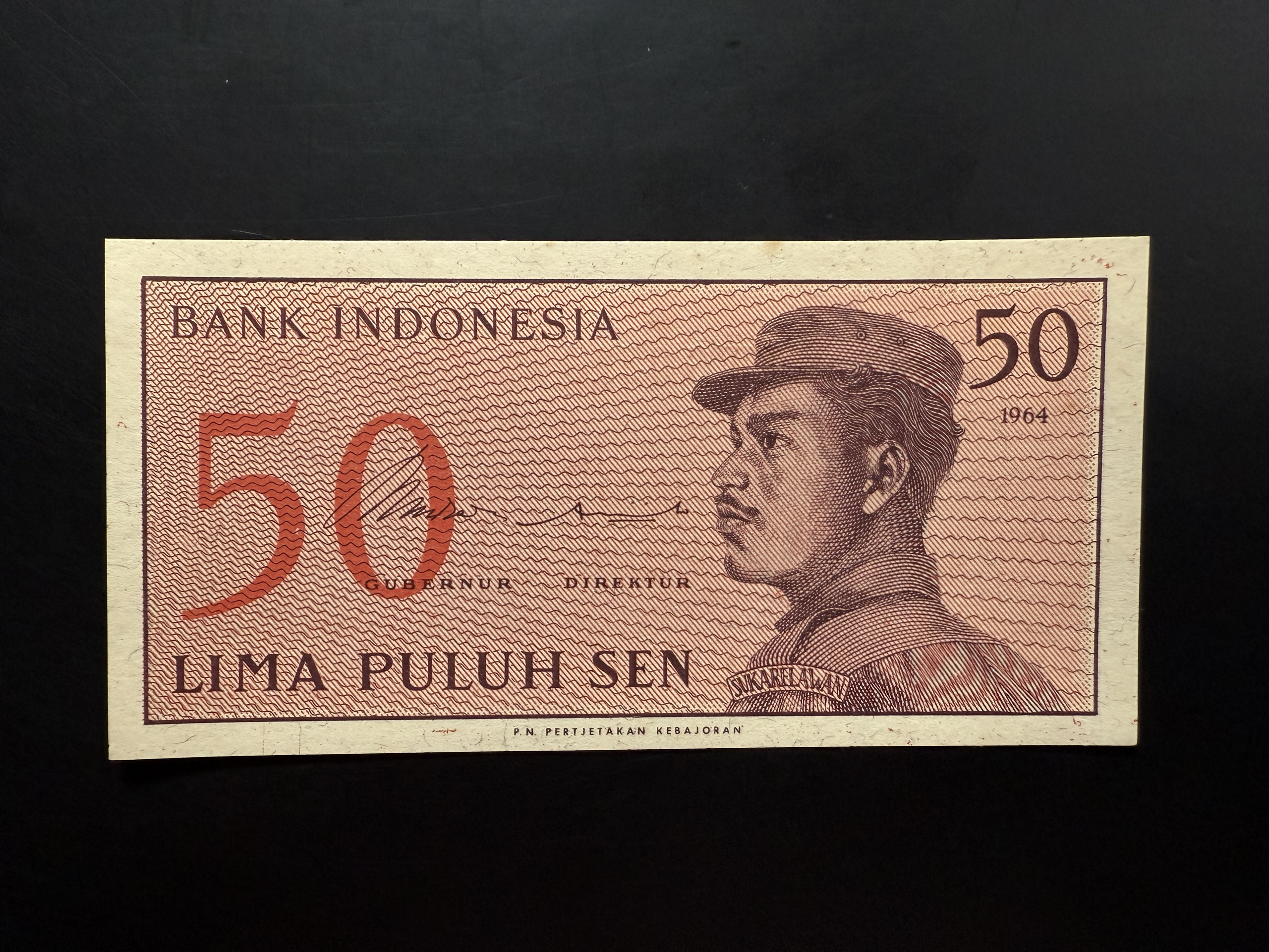 INDONESIA 50 Sen 1964 (P.94) UNC