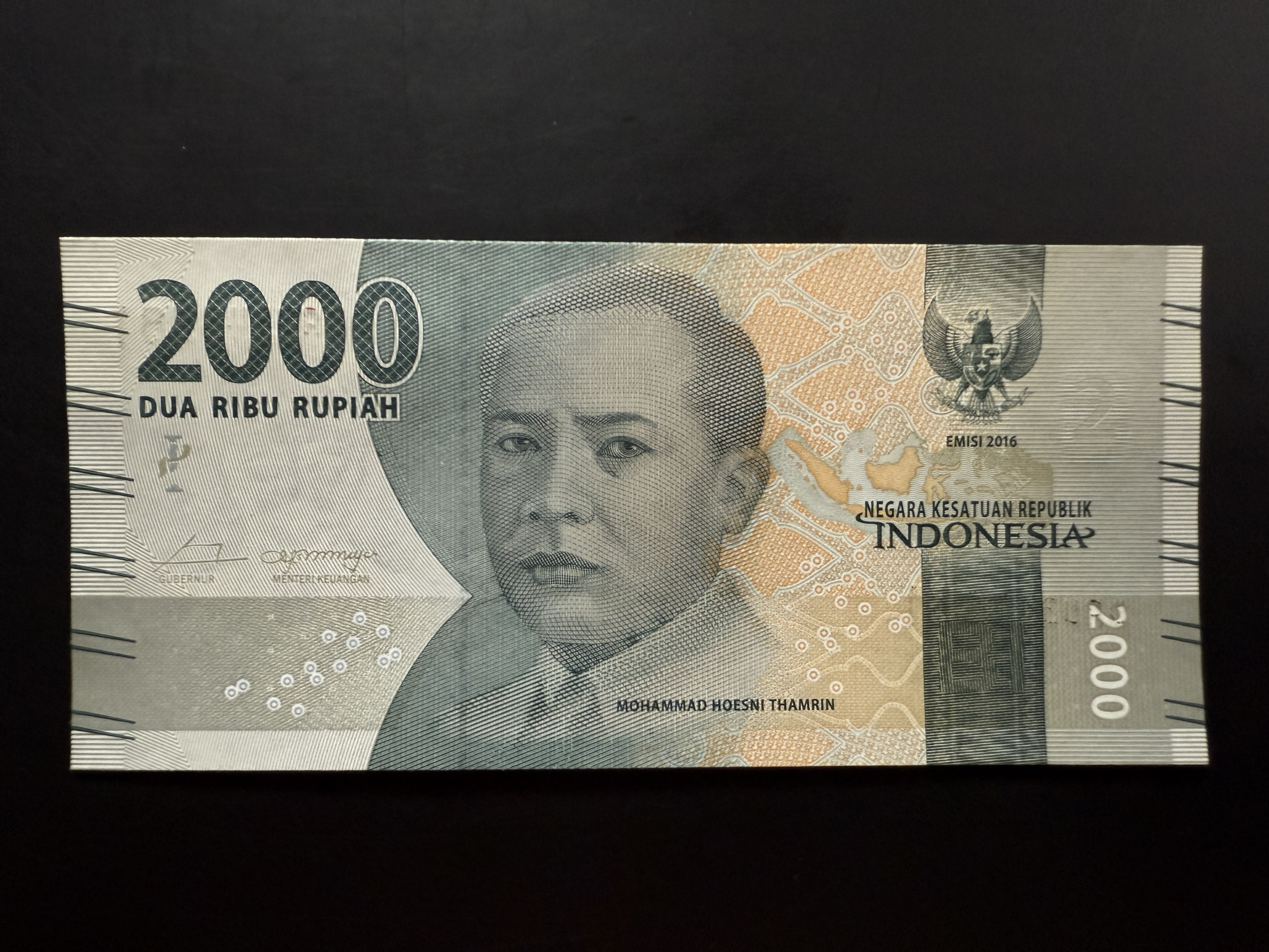 INDONESIA 2000 Rupiah 2016 (P.155) UNC