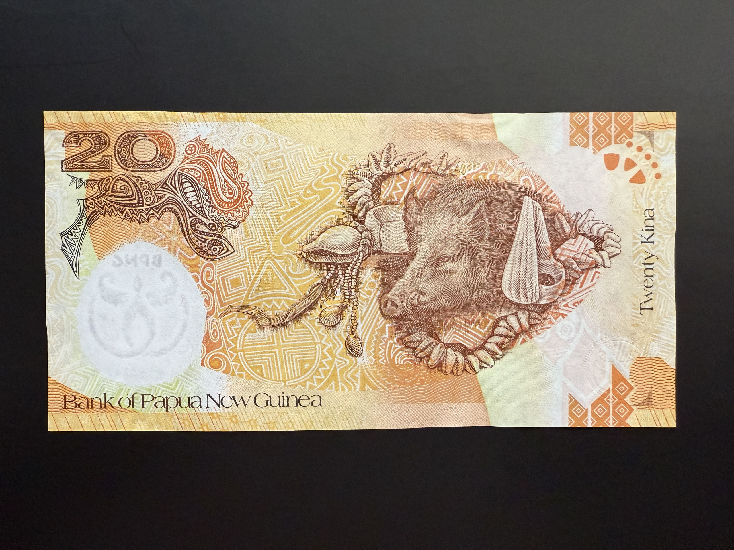 PAPUA NEW GUINEA 20 Kina 2008 (P.36) UNC