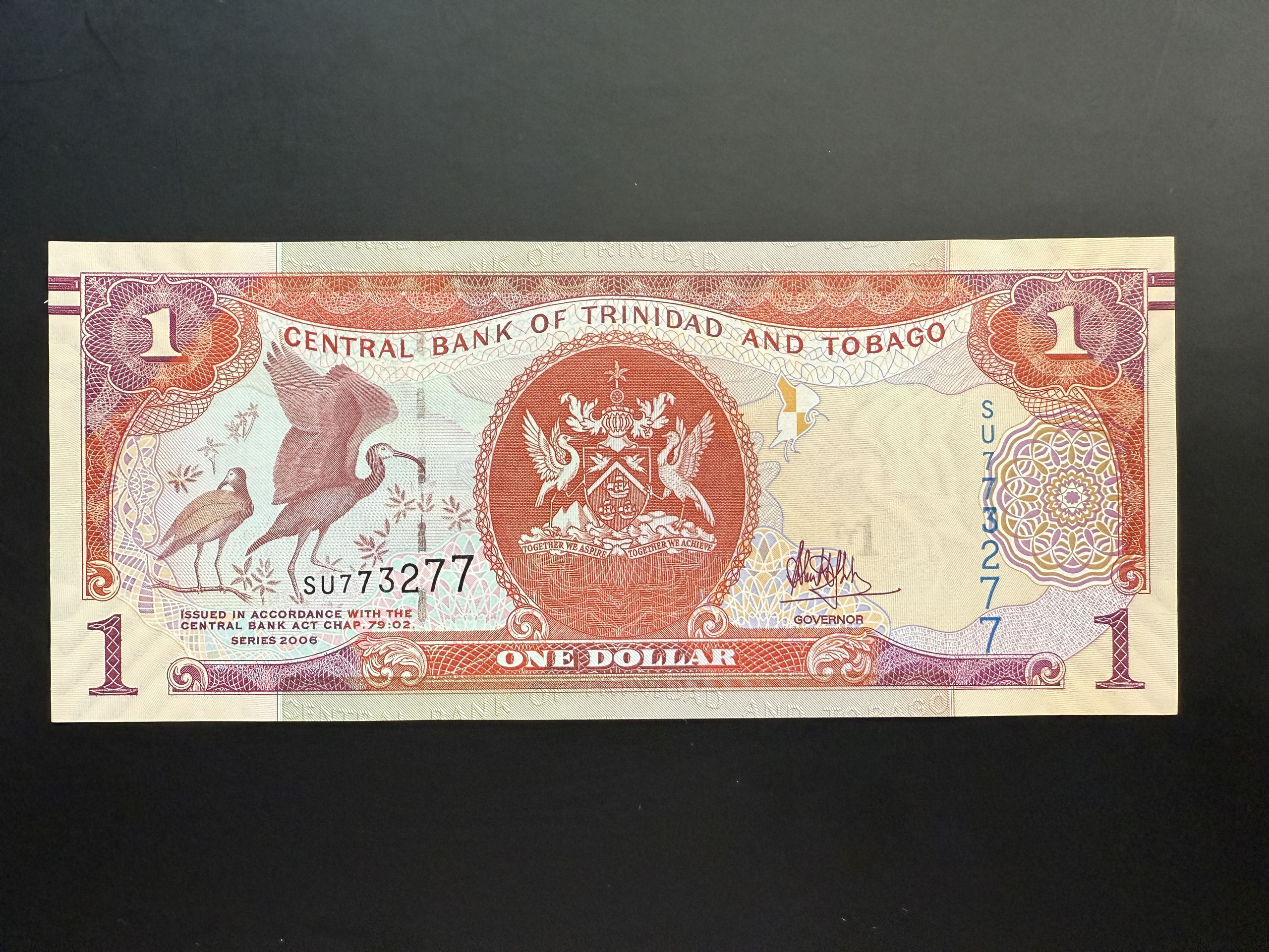 TRINIDAD & TOBAGO 1 Dollar 2006 (2018) (P.46/46A) UNC